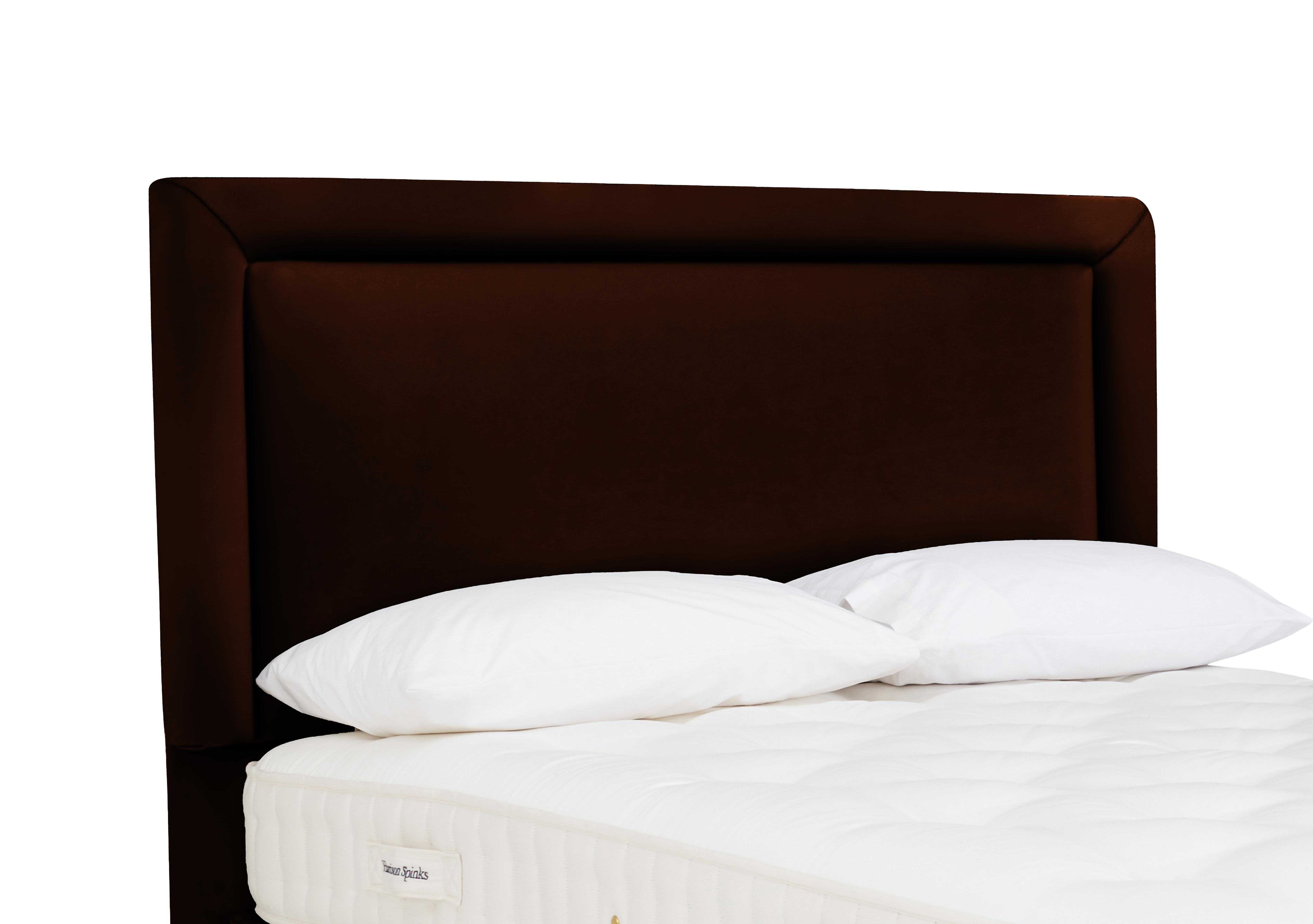 Pure Comfort Maple Floor Standing Headboard in Lovely Umber on Furniture Village