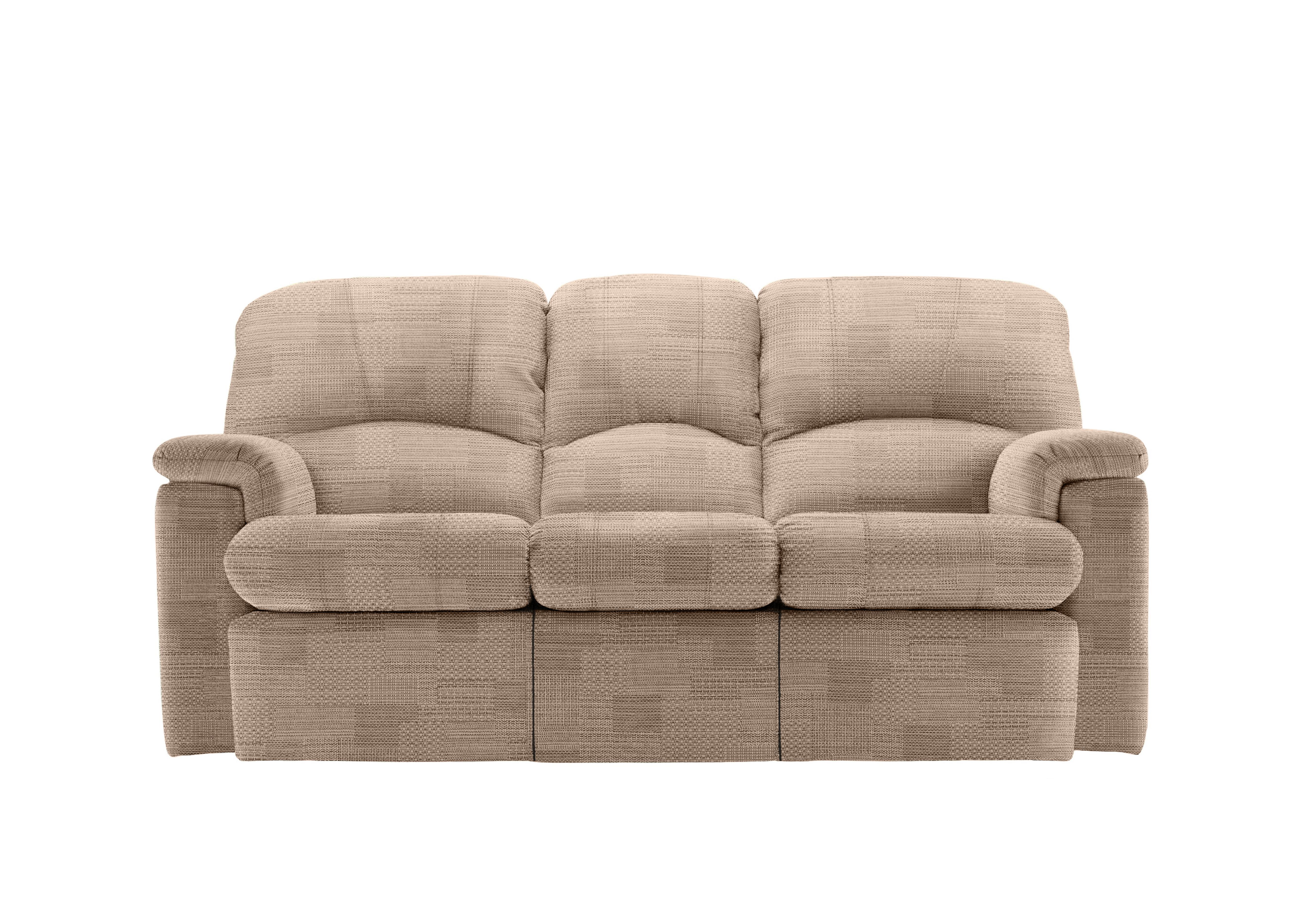 Chloe 3 Seater Fabric Sofa in A800 Faro Sand on Furniture Village