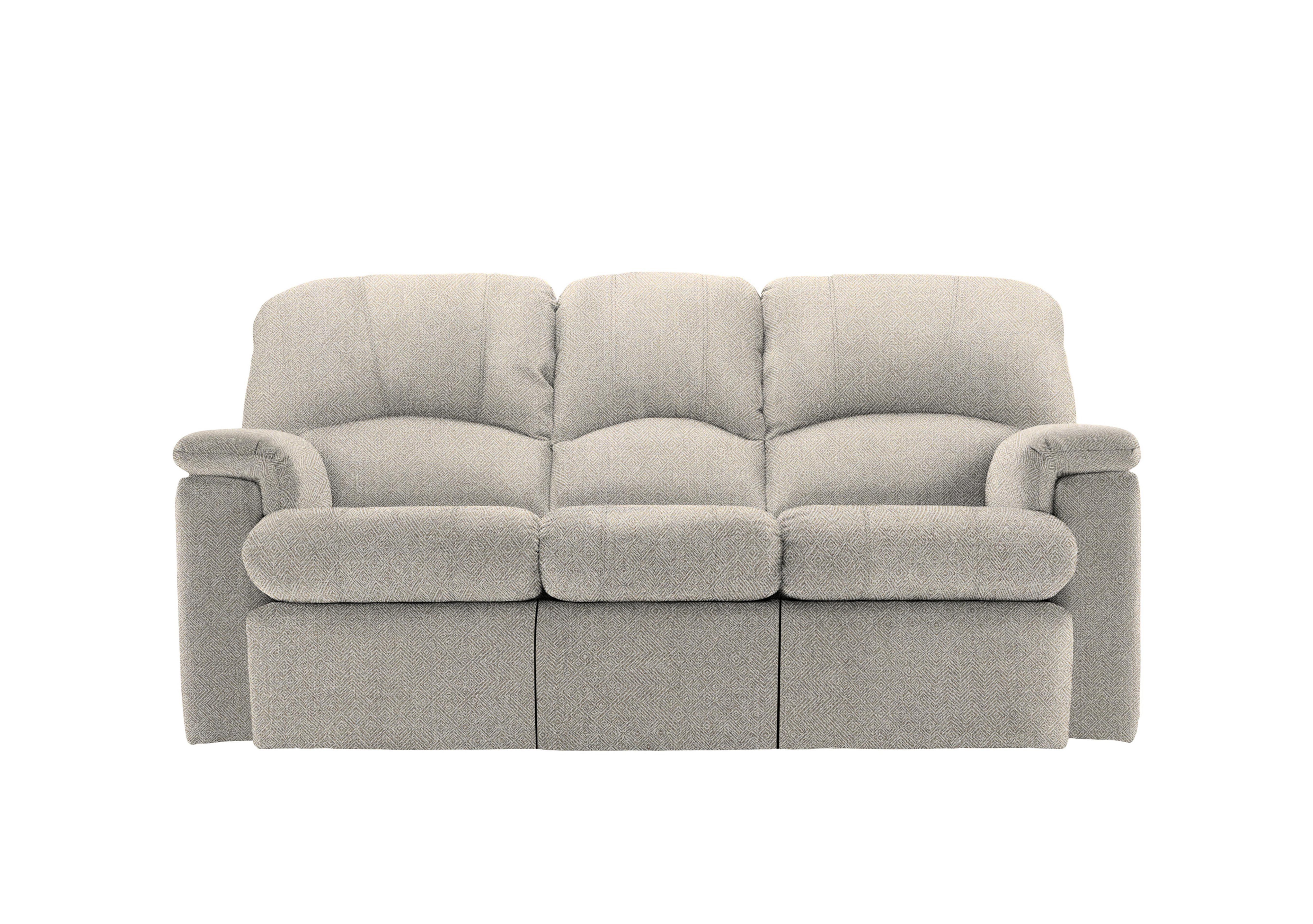 Chloe 3 Seater Fabric Sofa in B011 Nebular Blush on Furniture Village