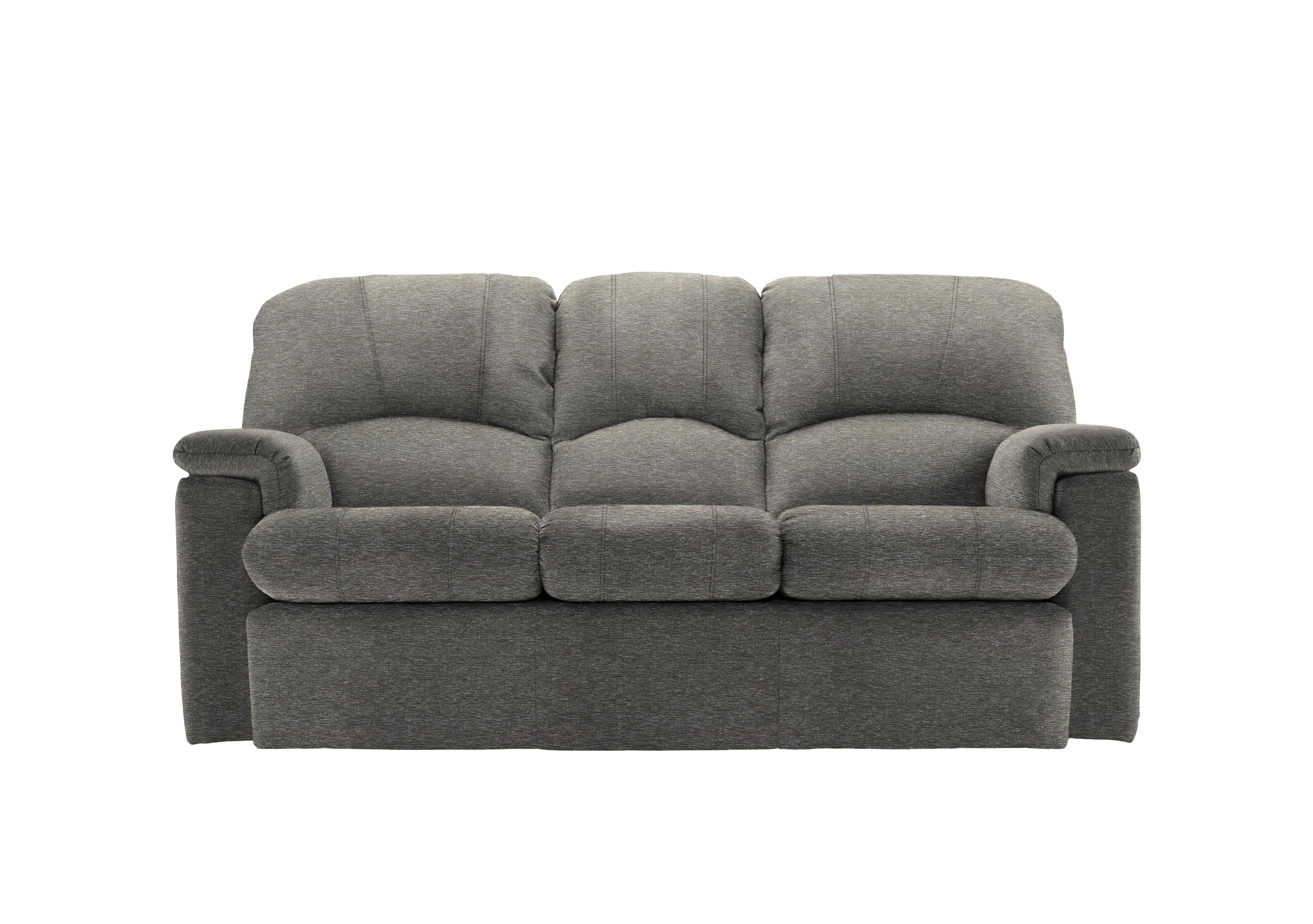 Chloe 3 Seater Fabric Sofa in B080 Mirage Slate on Furniture Village