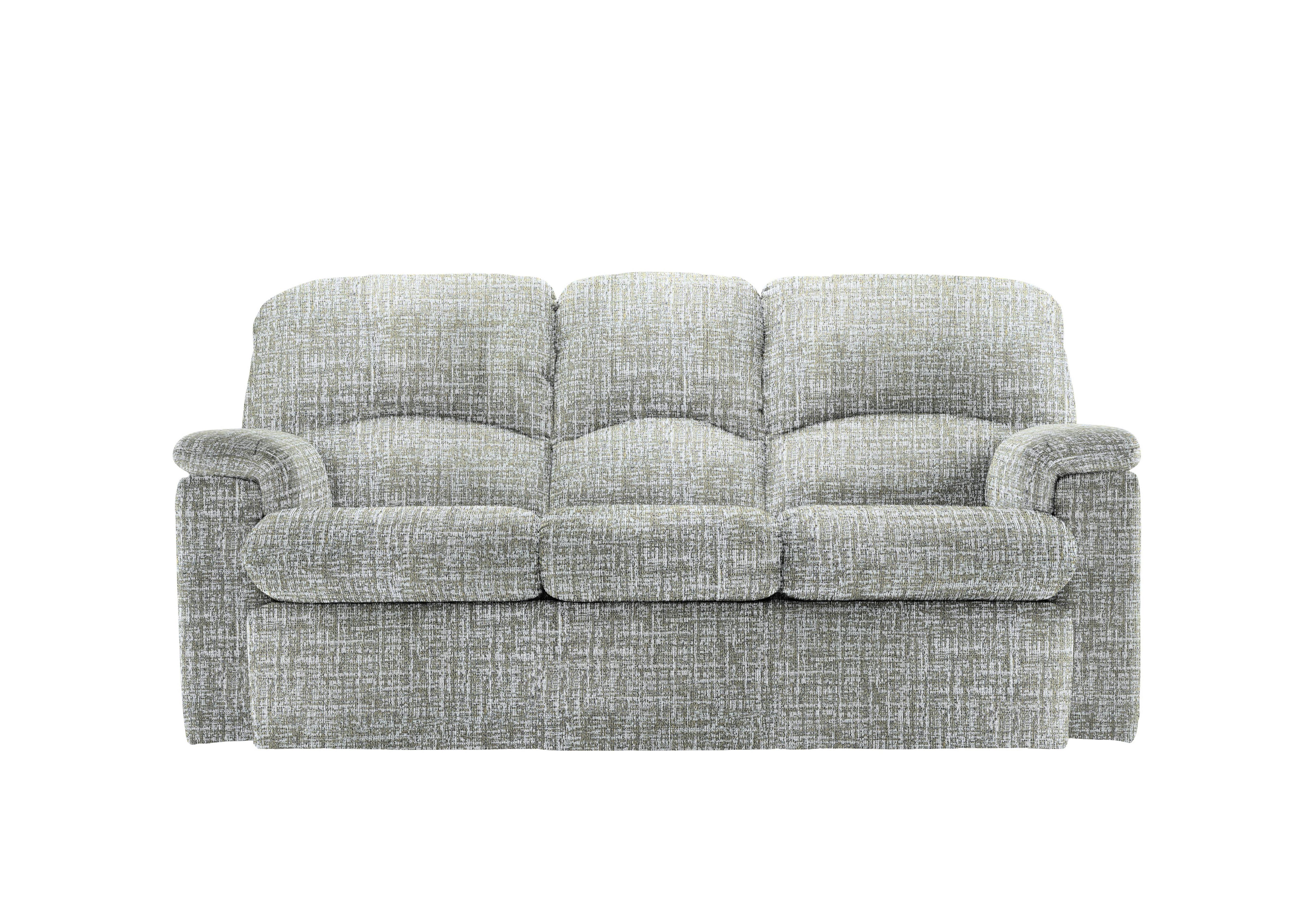 Chloe 3 Seater Fabric Sofa in B102 Shore Oatmeal on Furniture Village
