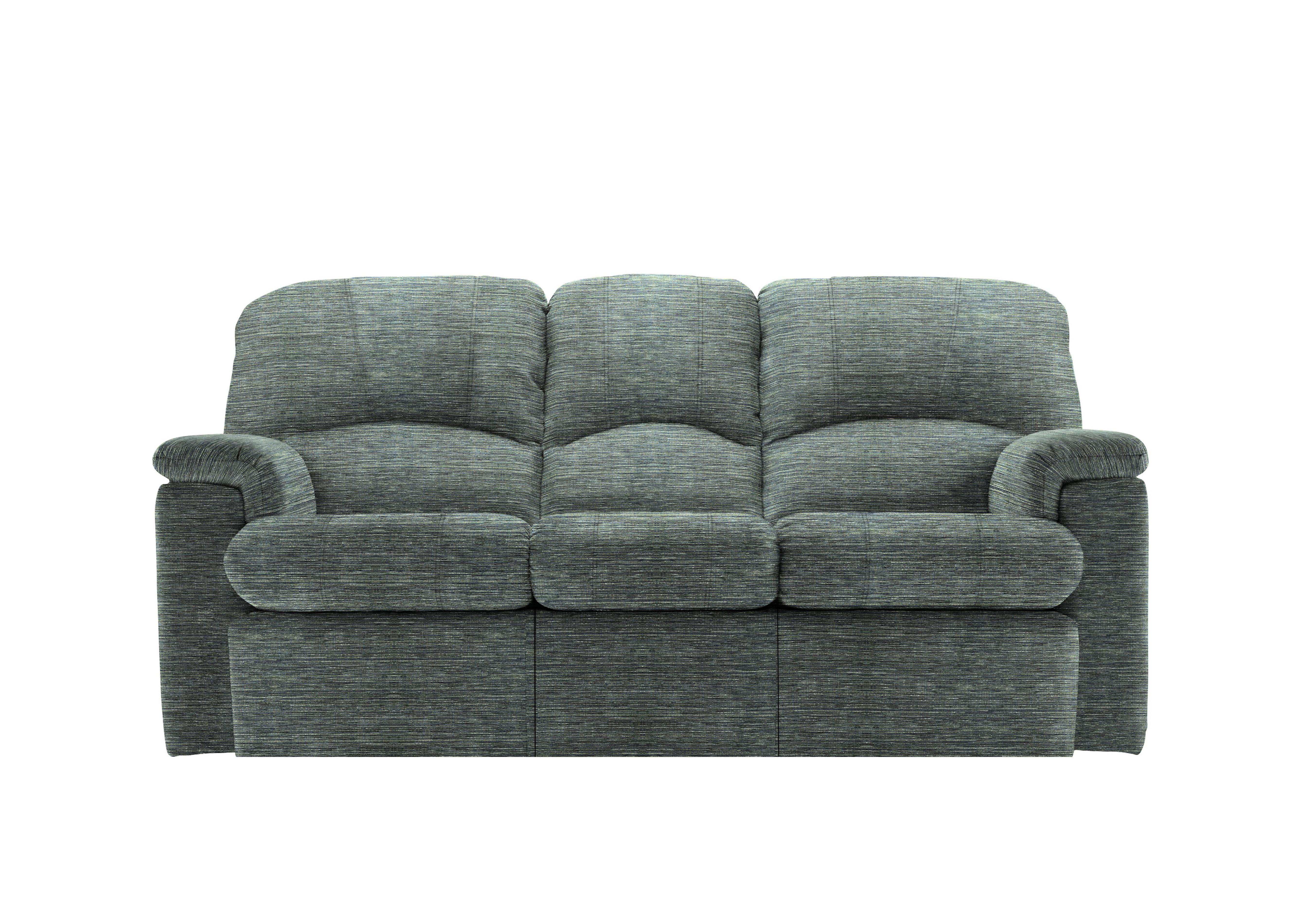 Chloe 3 Seater Fabric Sofa in B925 Waffle Marine on Furniture Village