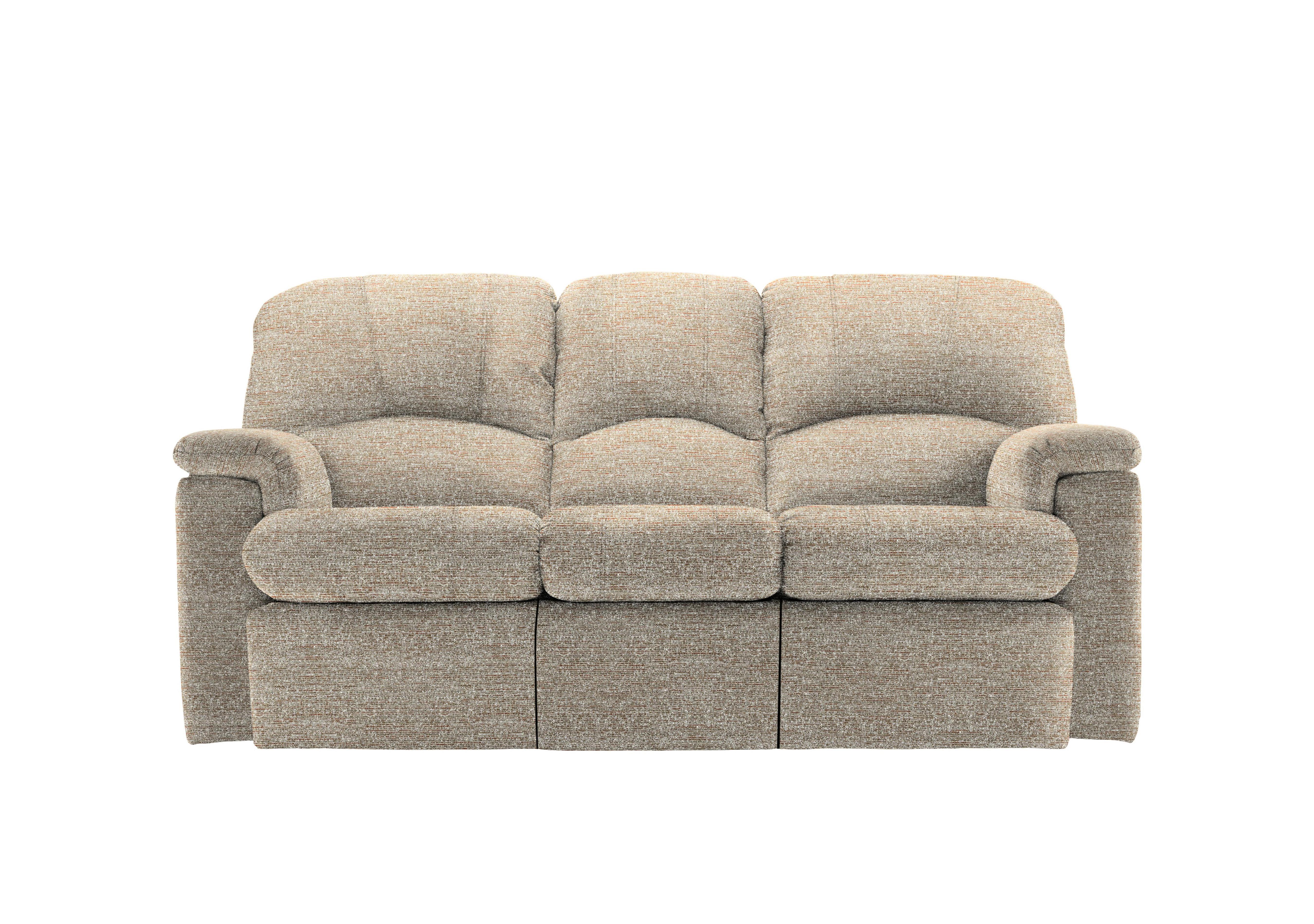 Chloe 3 Seater Fabric Sofa in C030 Kampala Beige on Furniture Village