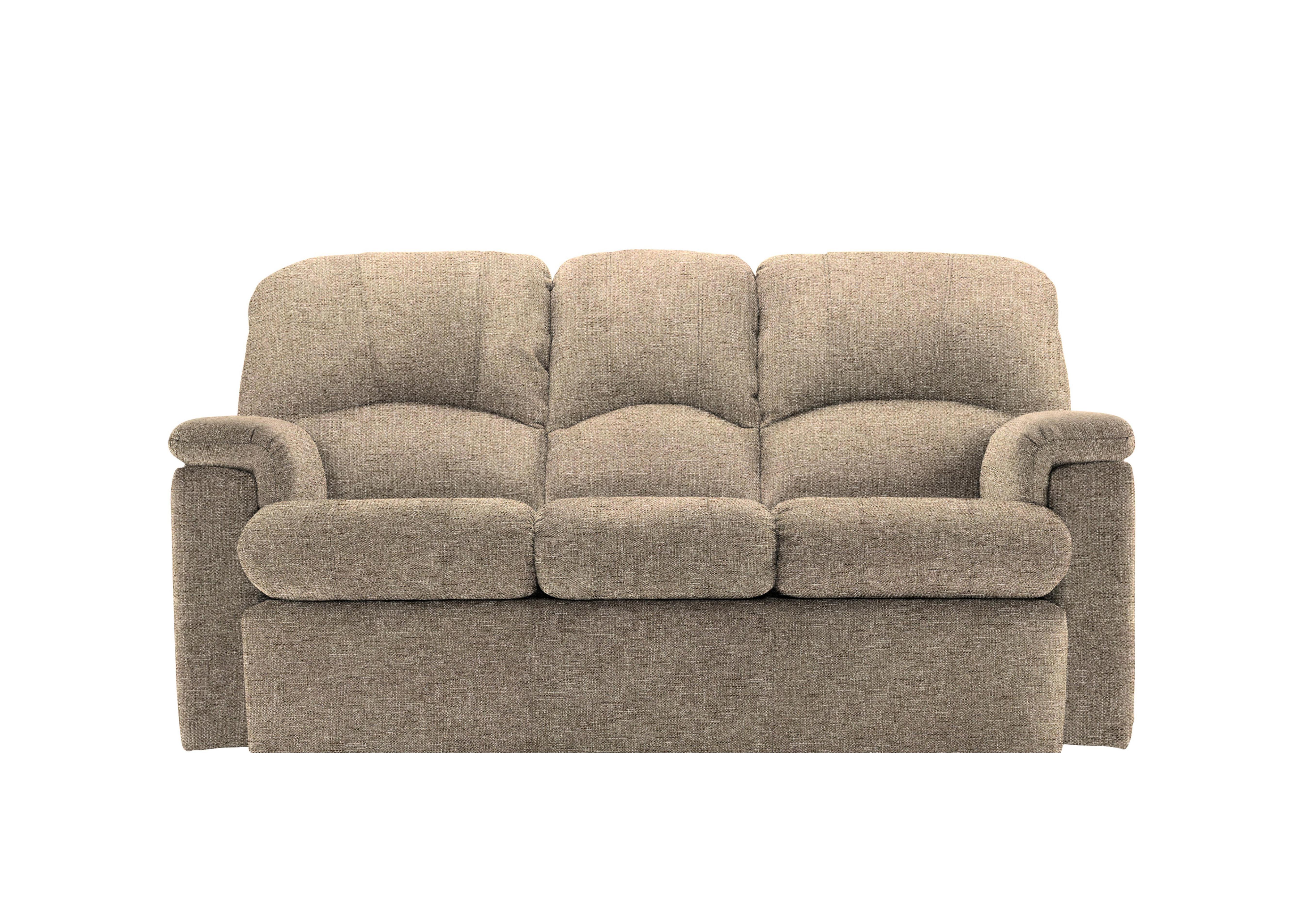 Chloe Small Fabric 3 Seater Sofa in A022 Dapple Sparrow on Furniture Village