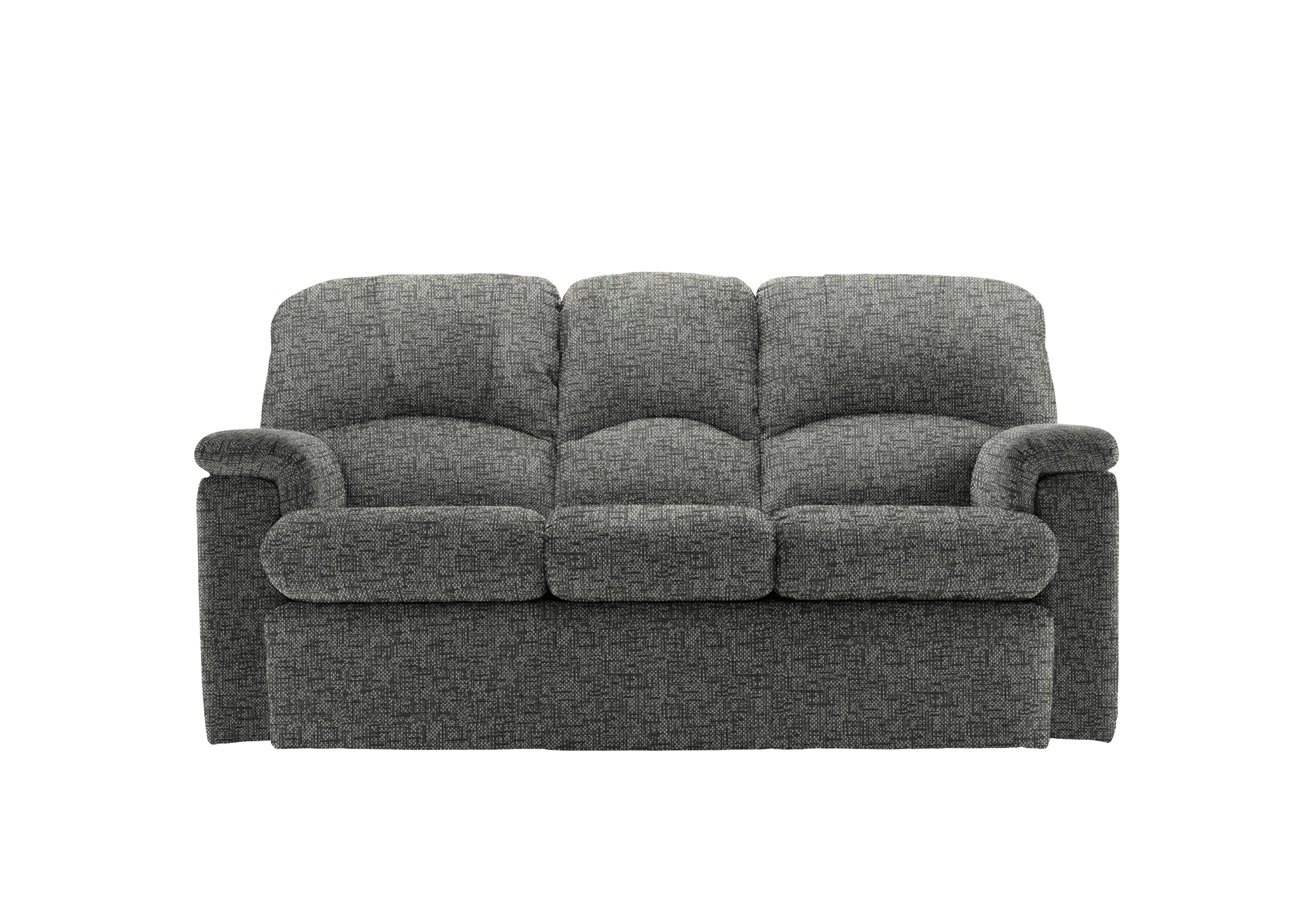 Chloe Small Fabric 3 Seater Sofa in B031 Remco Slate on Furniture Village