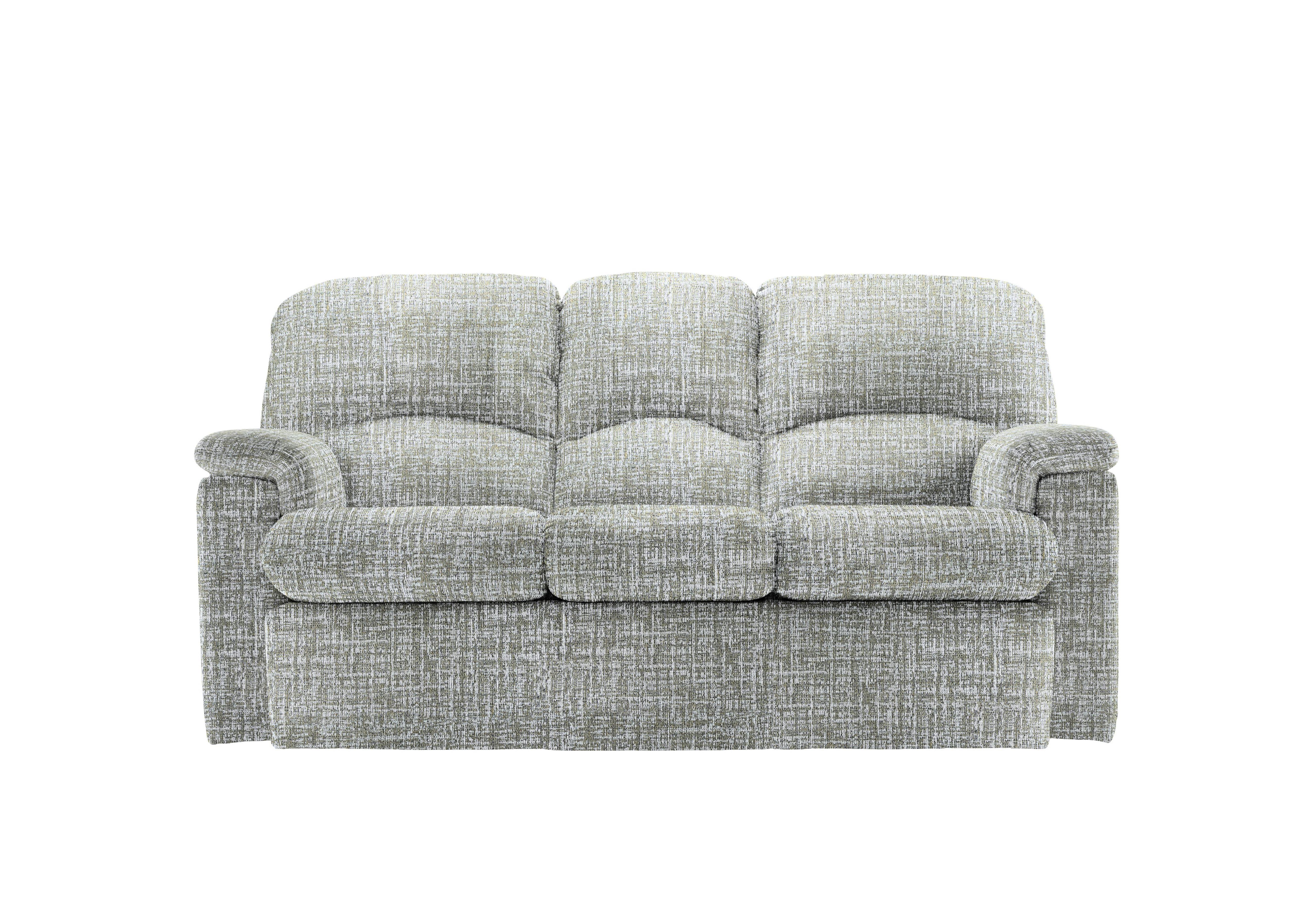 Chloe Small Fabric 3 Seater Sofa in B102 Shore Oatmeal on Furniture Village