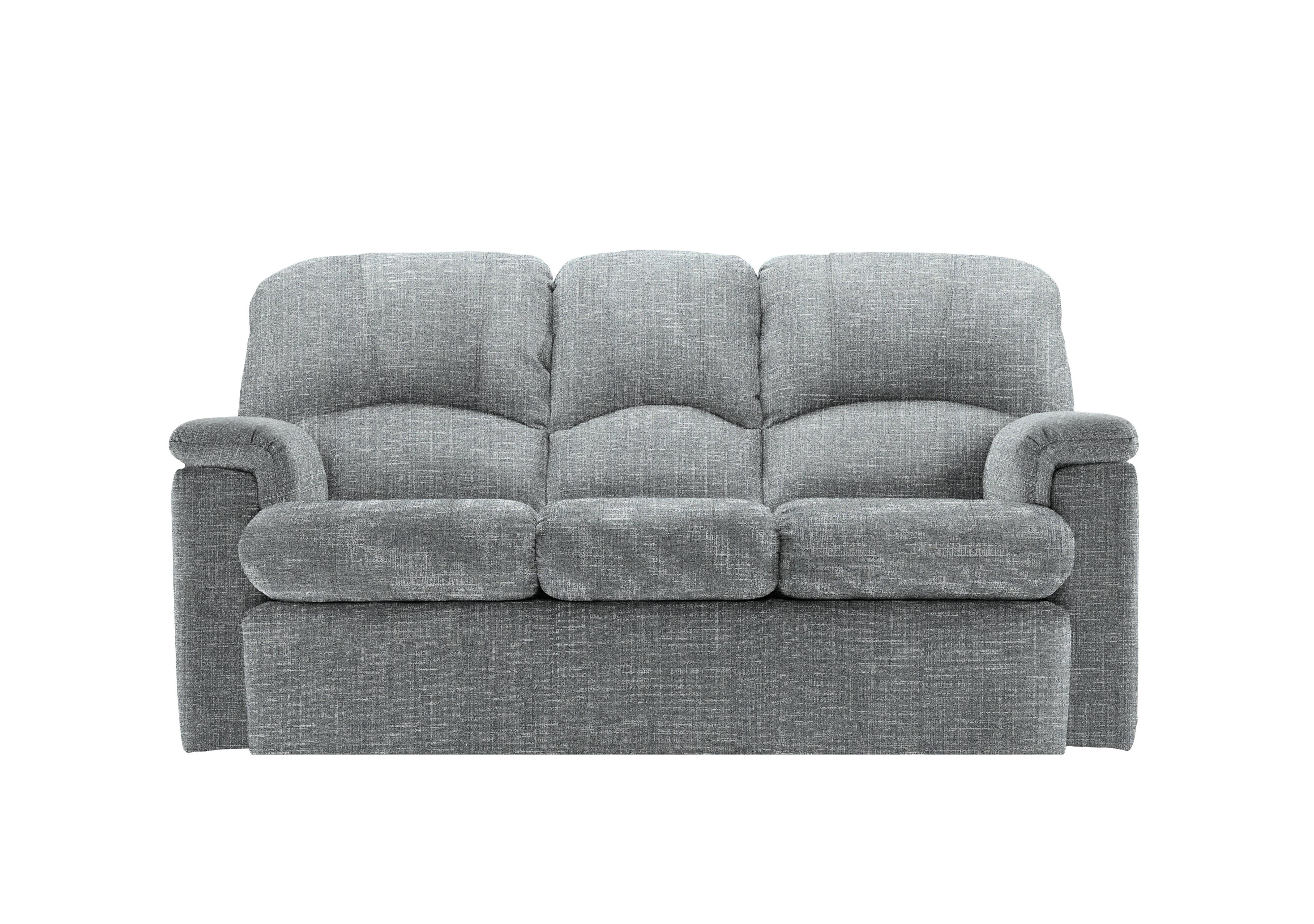 Chloe Small Fabric 3 Seater Sofa in B932 Beach Duck Egg on Furniture Village