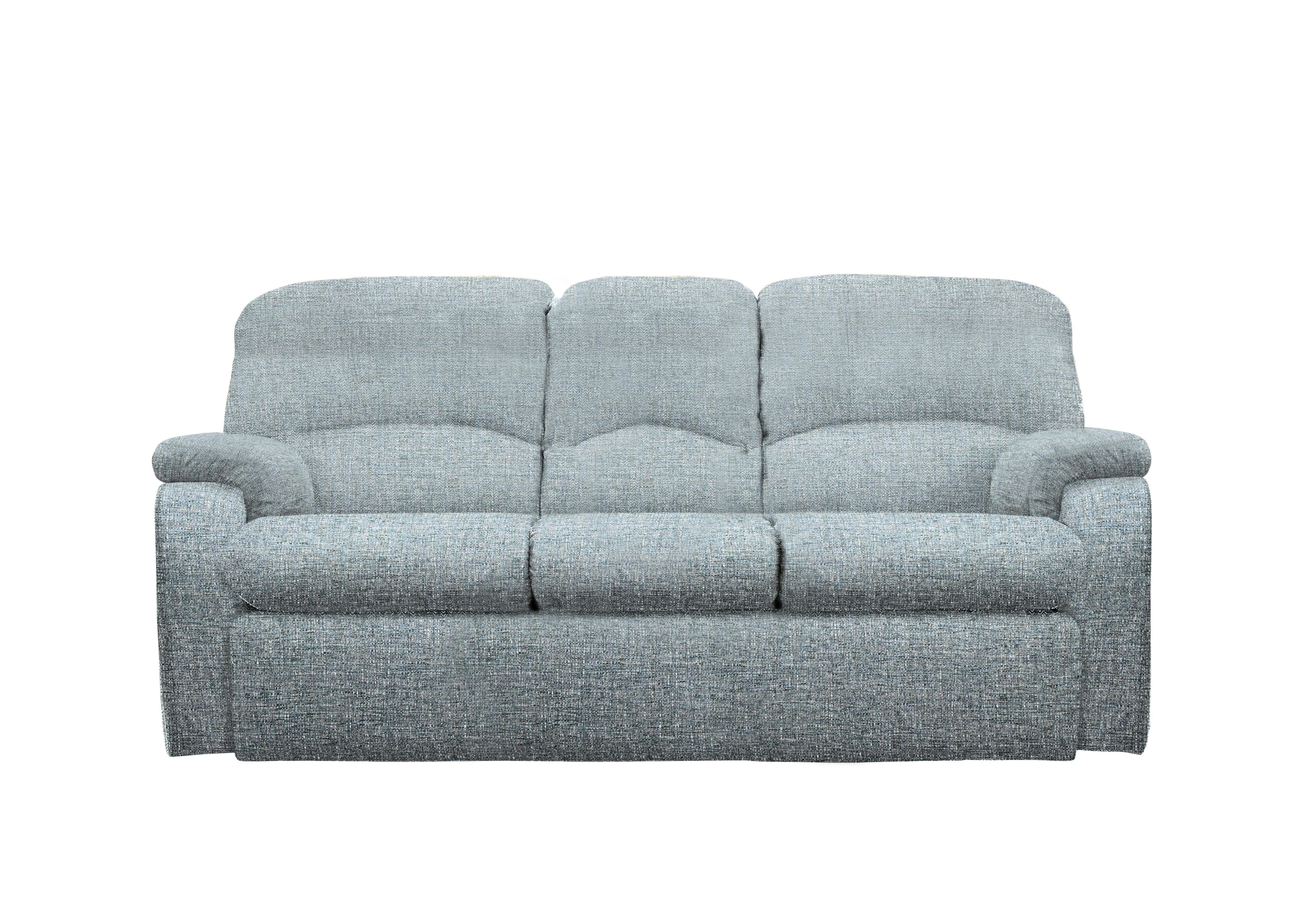 Chloe Small Fabric 3 Seater Sofa in B974 Arola Sky on Furniture Village