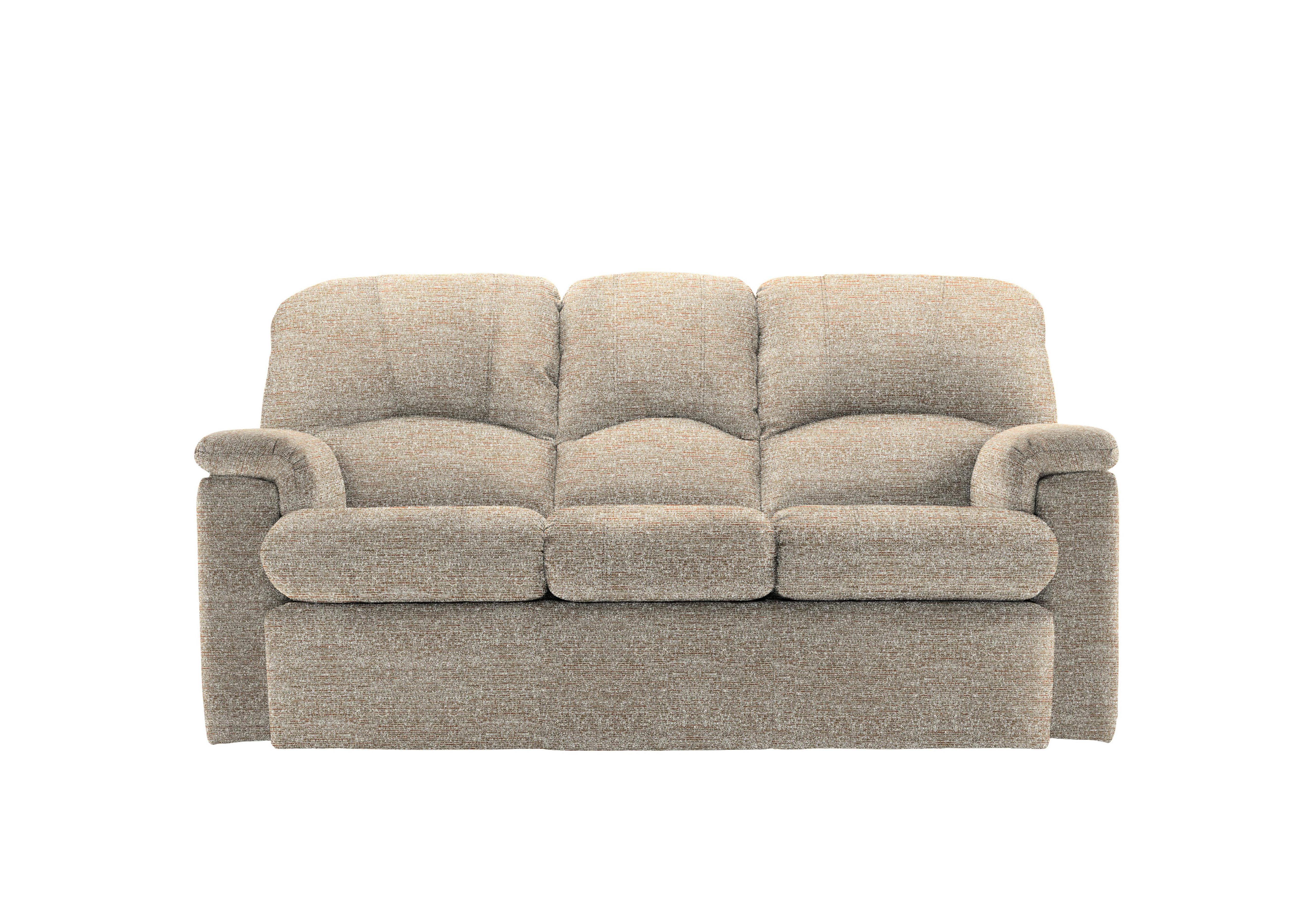 Chloe Small Fabric 3 Seater Sofa in C030 Kampala Beige on Furniture Village