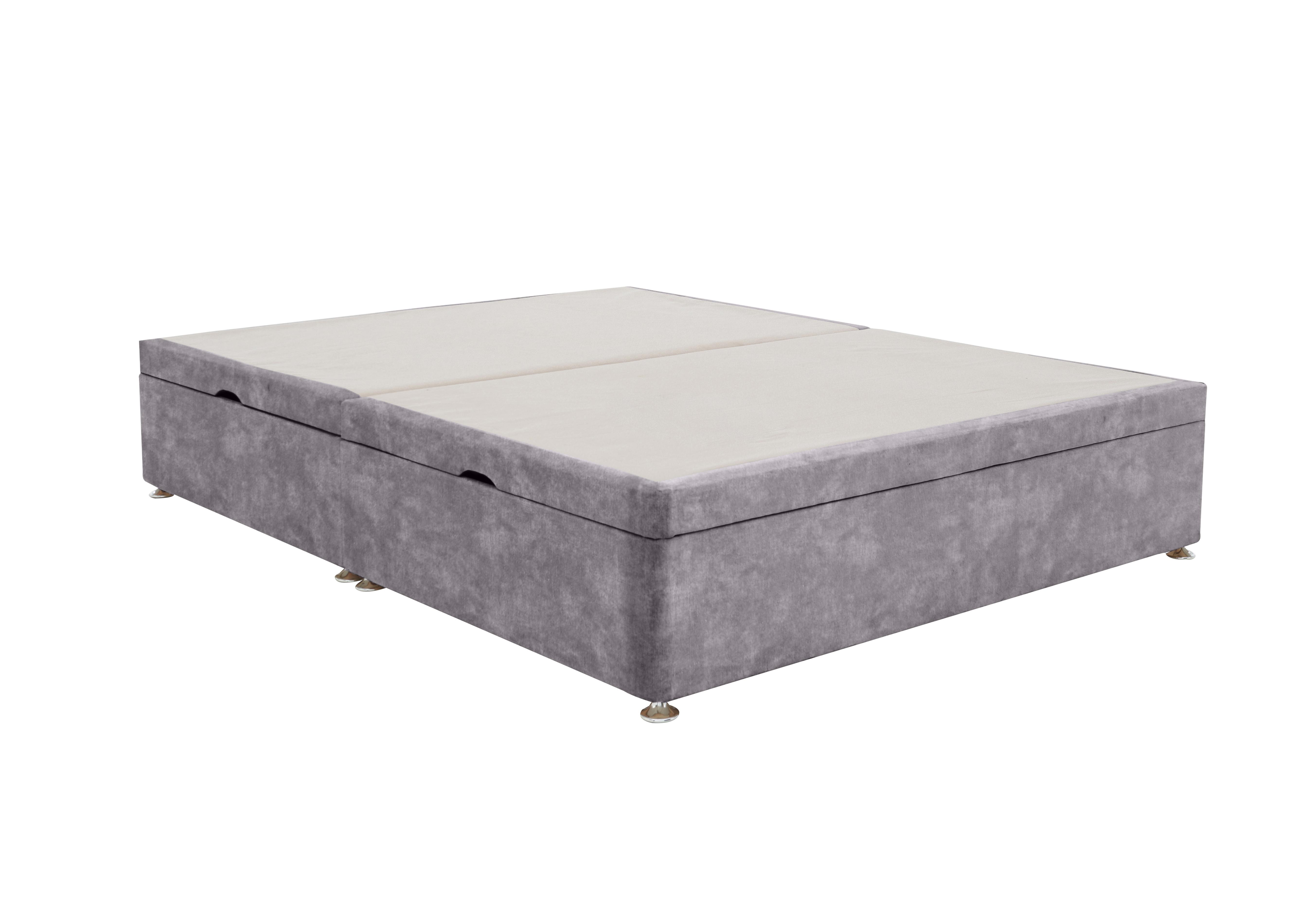 Side-lift Ottoman Divan Base in Lace Dolphin on Furniture Village