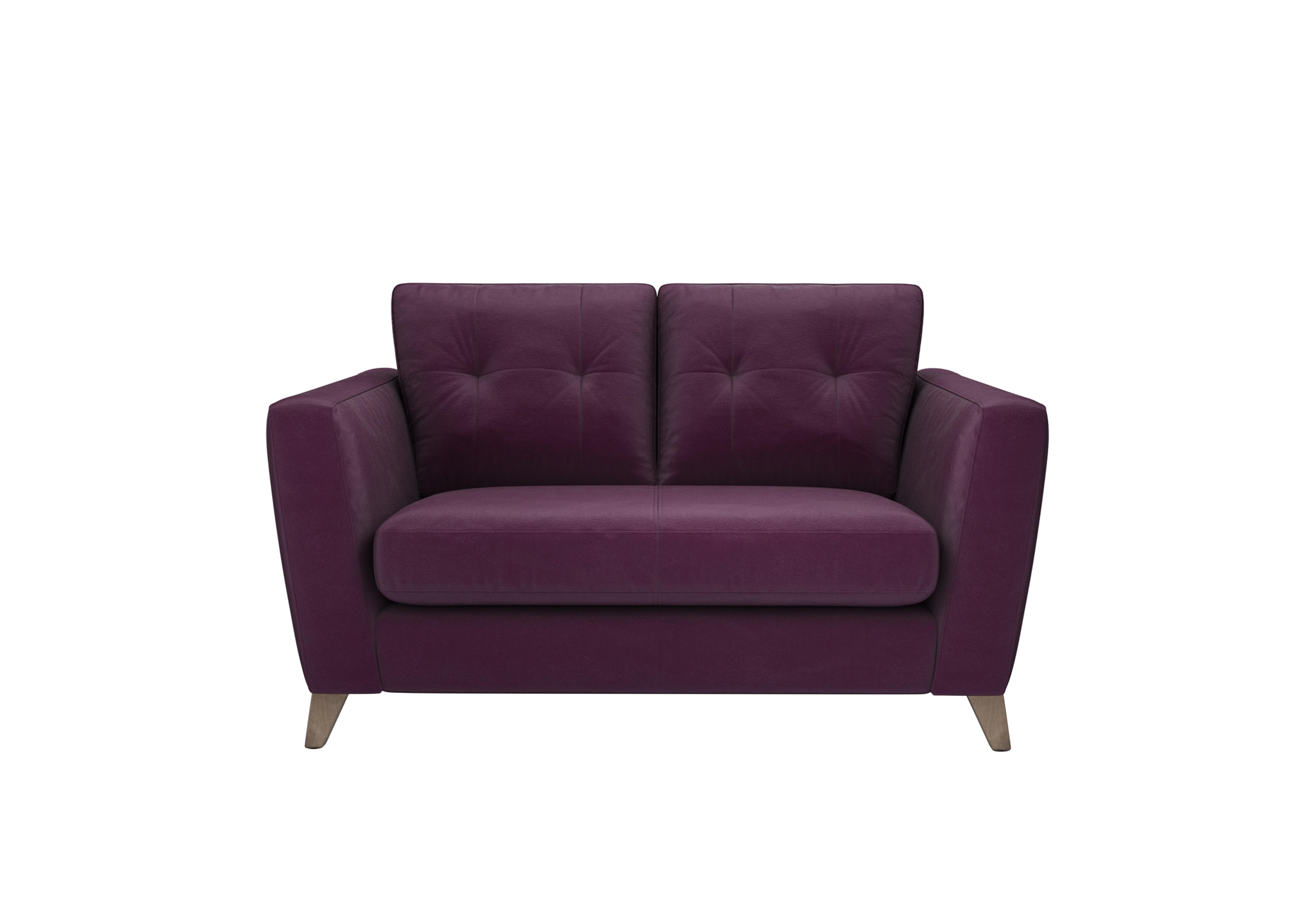 Hermione 2 Seater Fabric Sofa in Fro011 Frosted Grape Wo Ft on Furniture Village