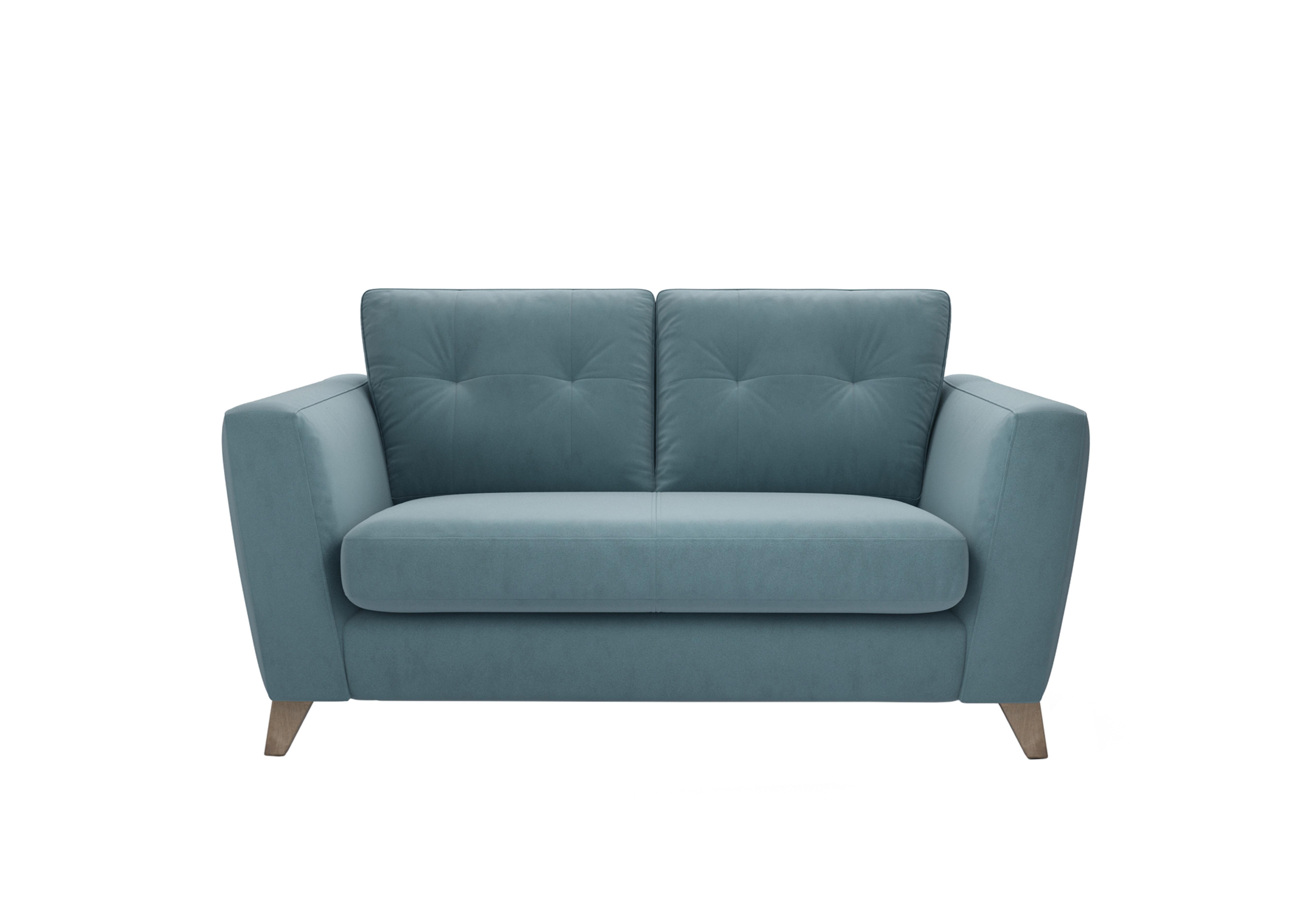 Hermione 2 Seater Fabric Sofa in Sha252 Shallow Puddle Wo Ft on Furniture Village