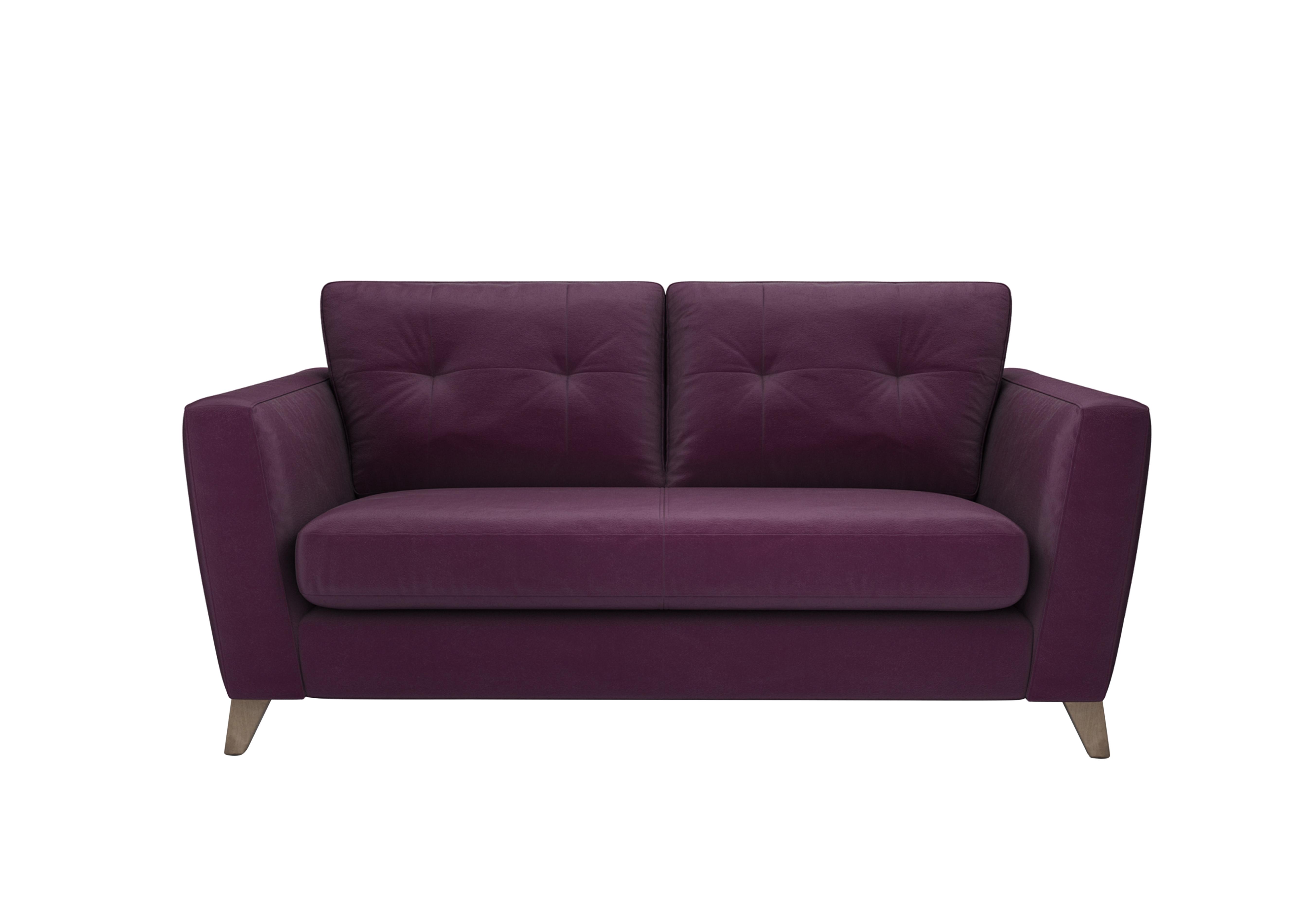 Hermione 2.5 Seater Fabric Sofa in Fro011 Frosted Grape Wo Ft on Furniture Village