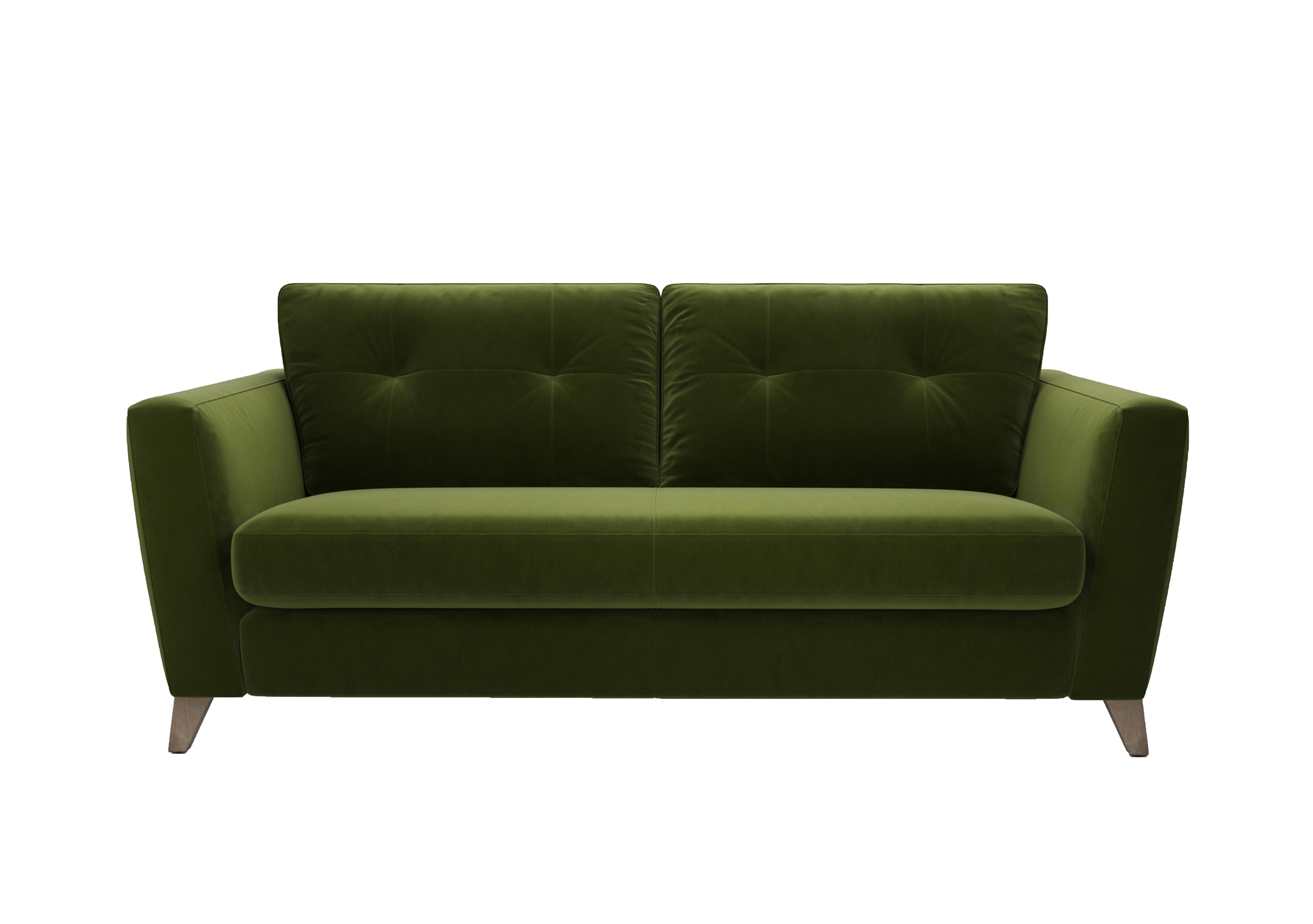 Hermione 3 Seater Fabric Sofa in Woo160 Woodland Moss Wo Ft on Furniture Village
