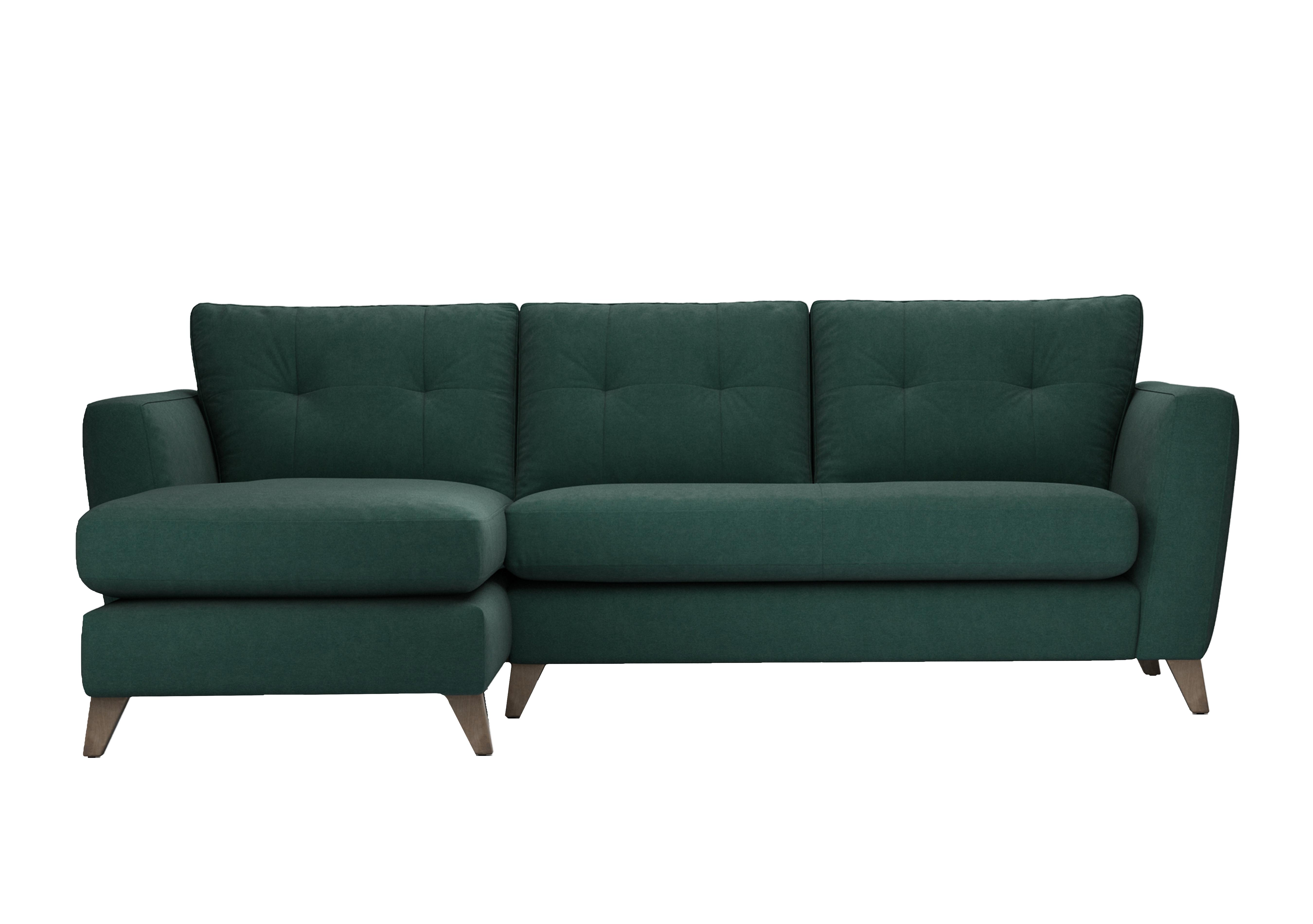 Hermione Fabric Corner Sofa with Chaise End in Cur226 Curly Kale Wo Ft on Furniture Village