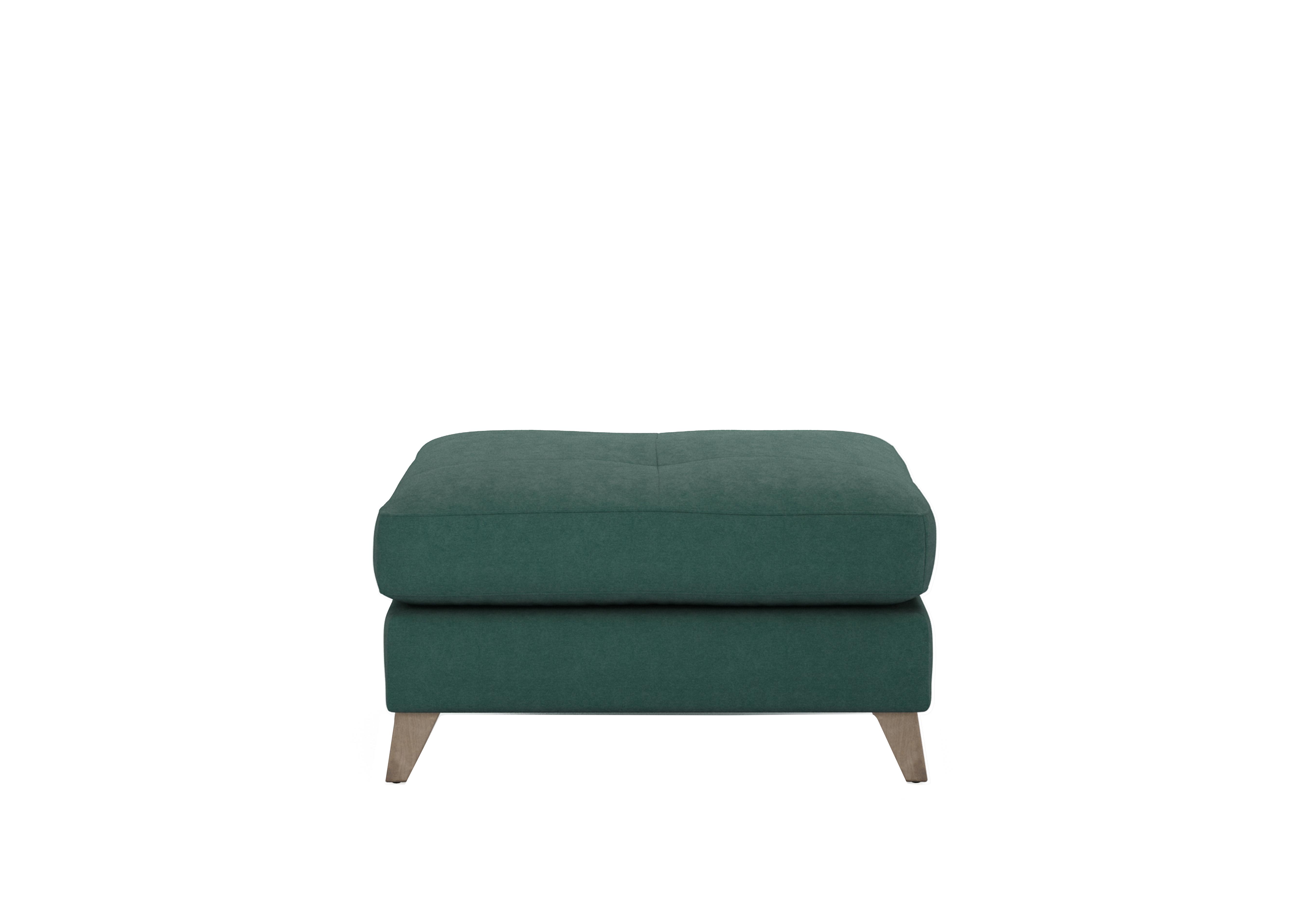 Hermione Fabric Footstool in Cur226 Curly Kale Wo Ft on Furniture Village