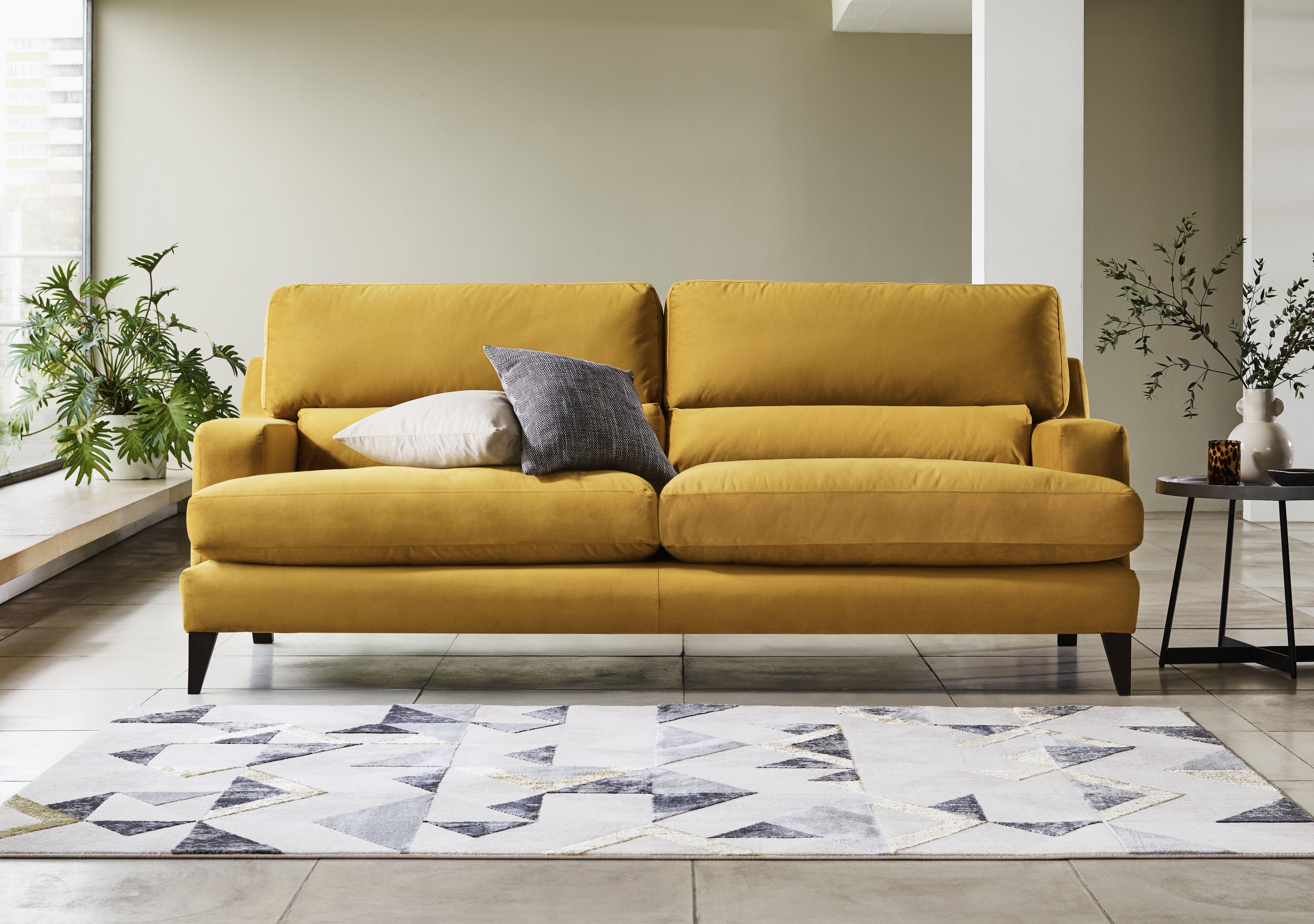 Romilly 3 Seater Fabric Sofa in  on Furniture Village