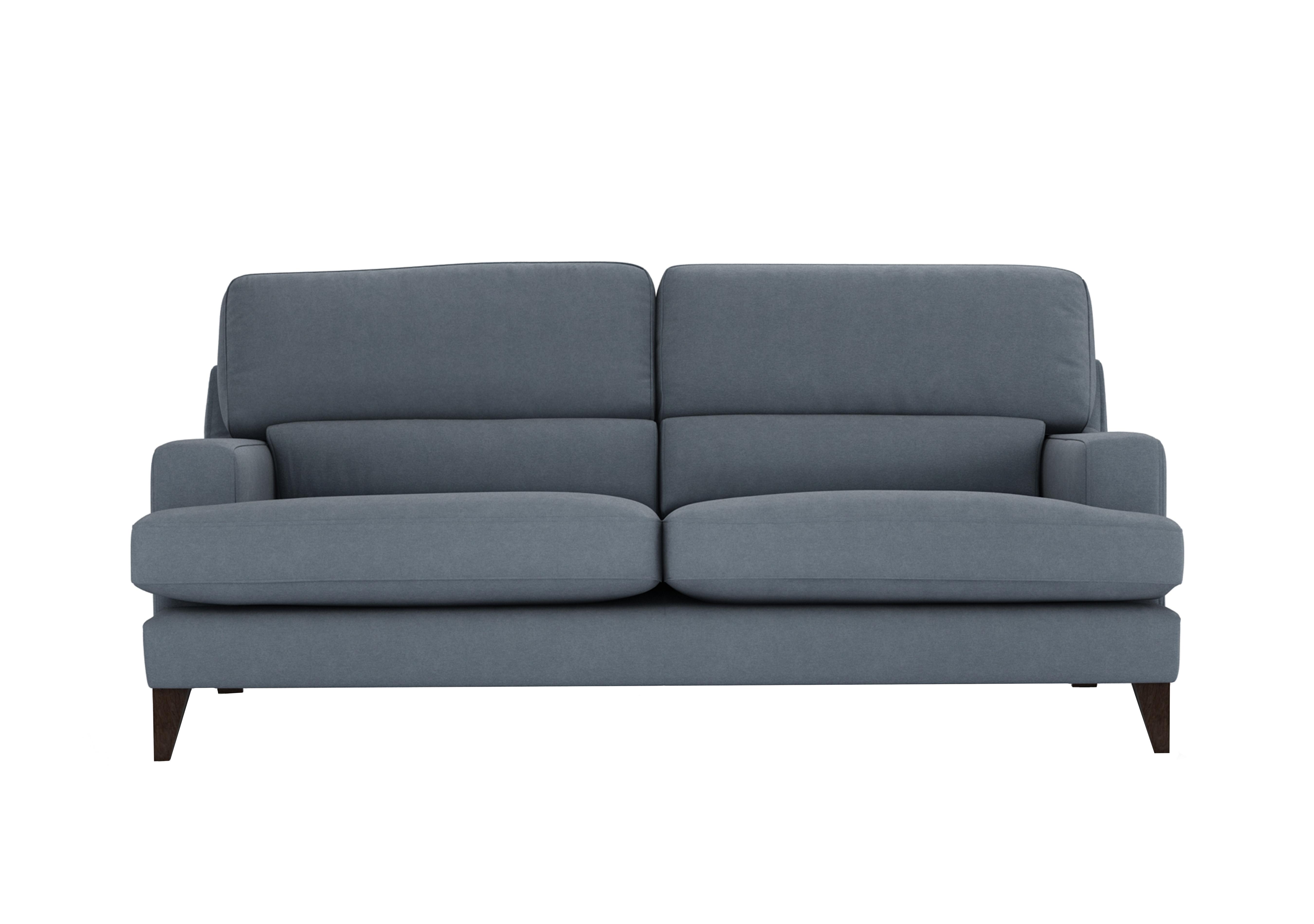 Romilly 3 Seater Fabric Sofa in Blu222 Blue Matcha Wa Ft on Furniture Village