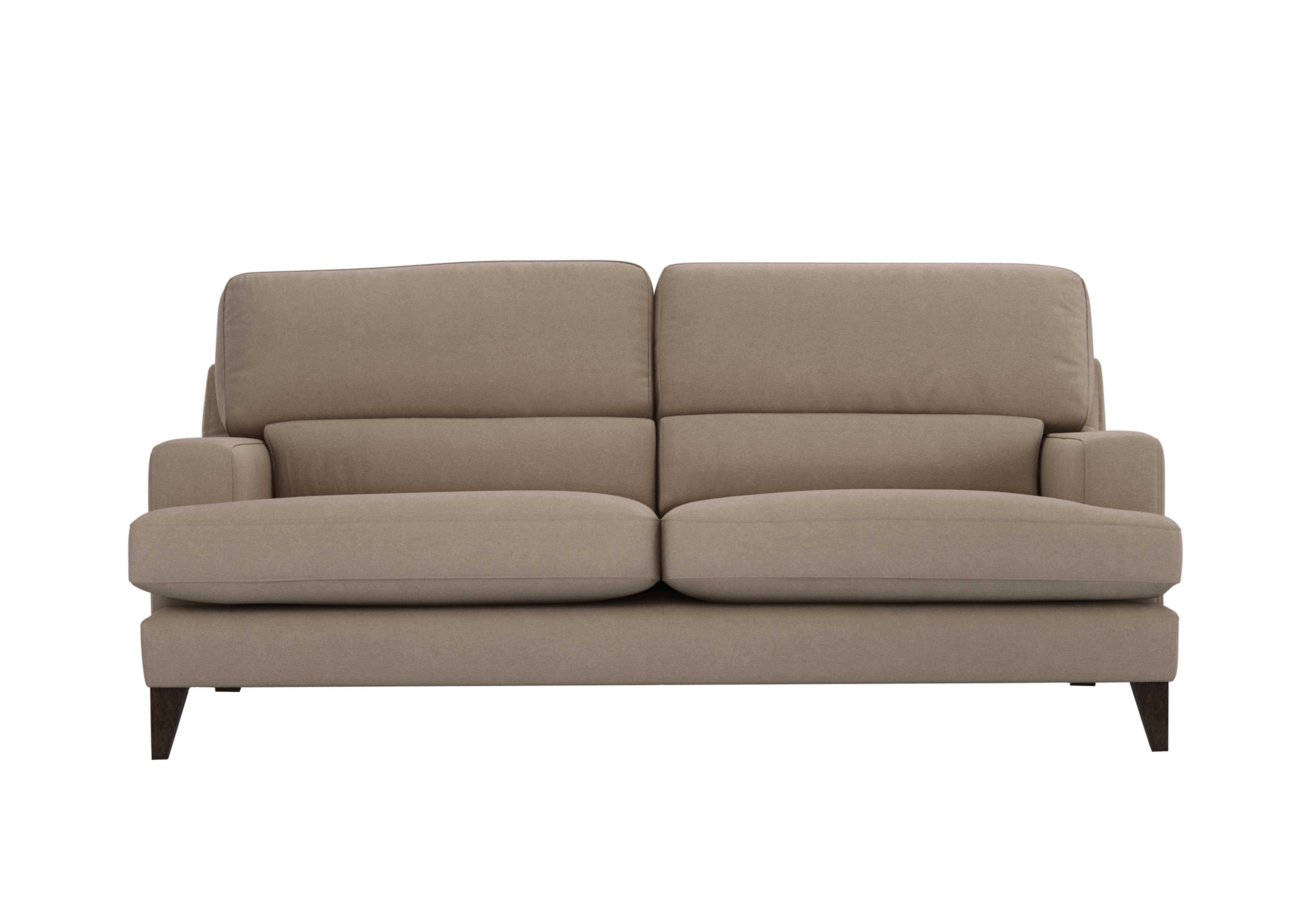 Romilly 3 Seater Fabric Sofa in Bra223 Brandy Butter Wa Ft on Furniture Village
