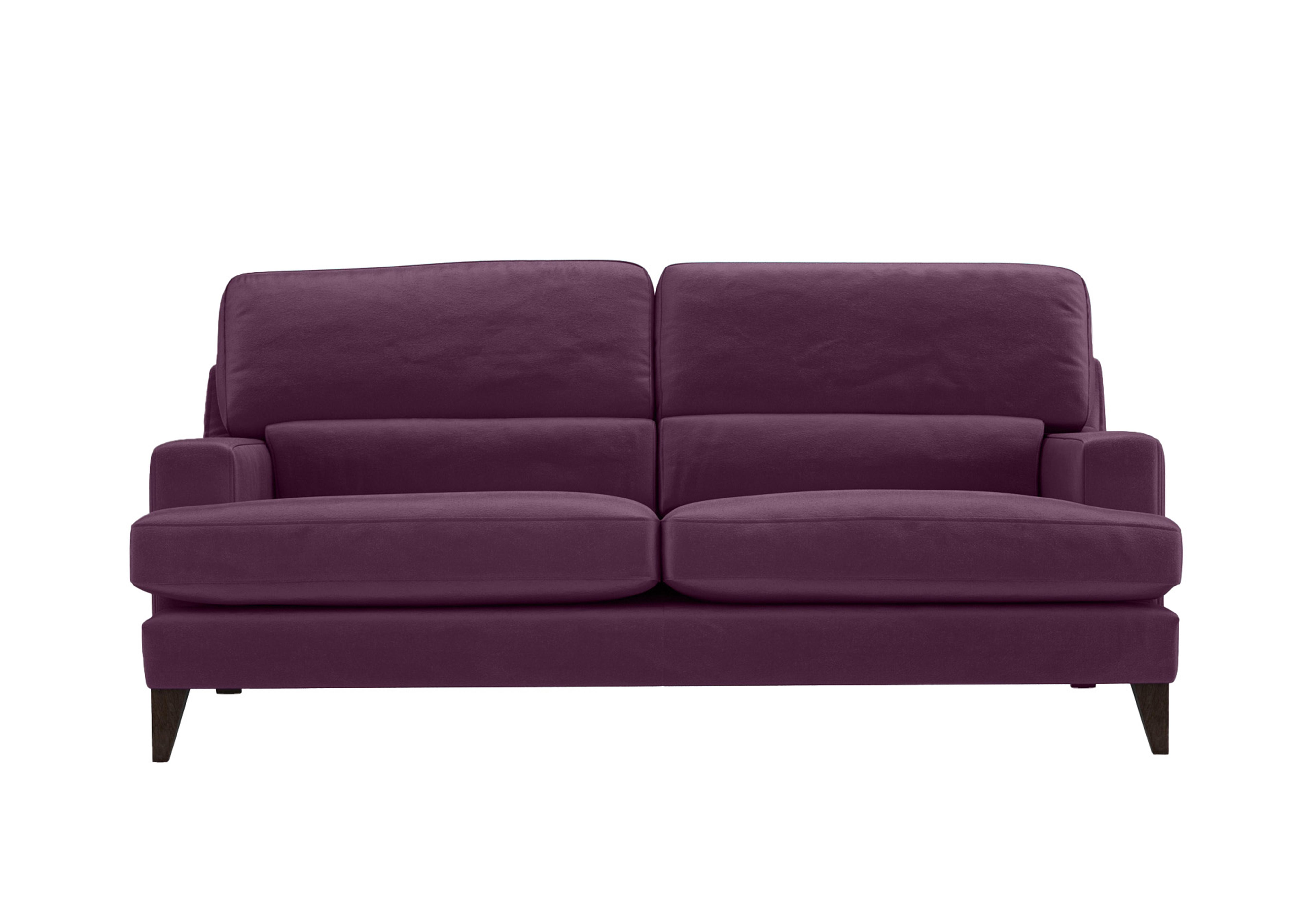 Romilly 3 Seater Fabric Sofa in Fro011 Frosted Grape Wa Ft on Furniture Village
