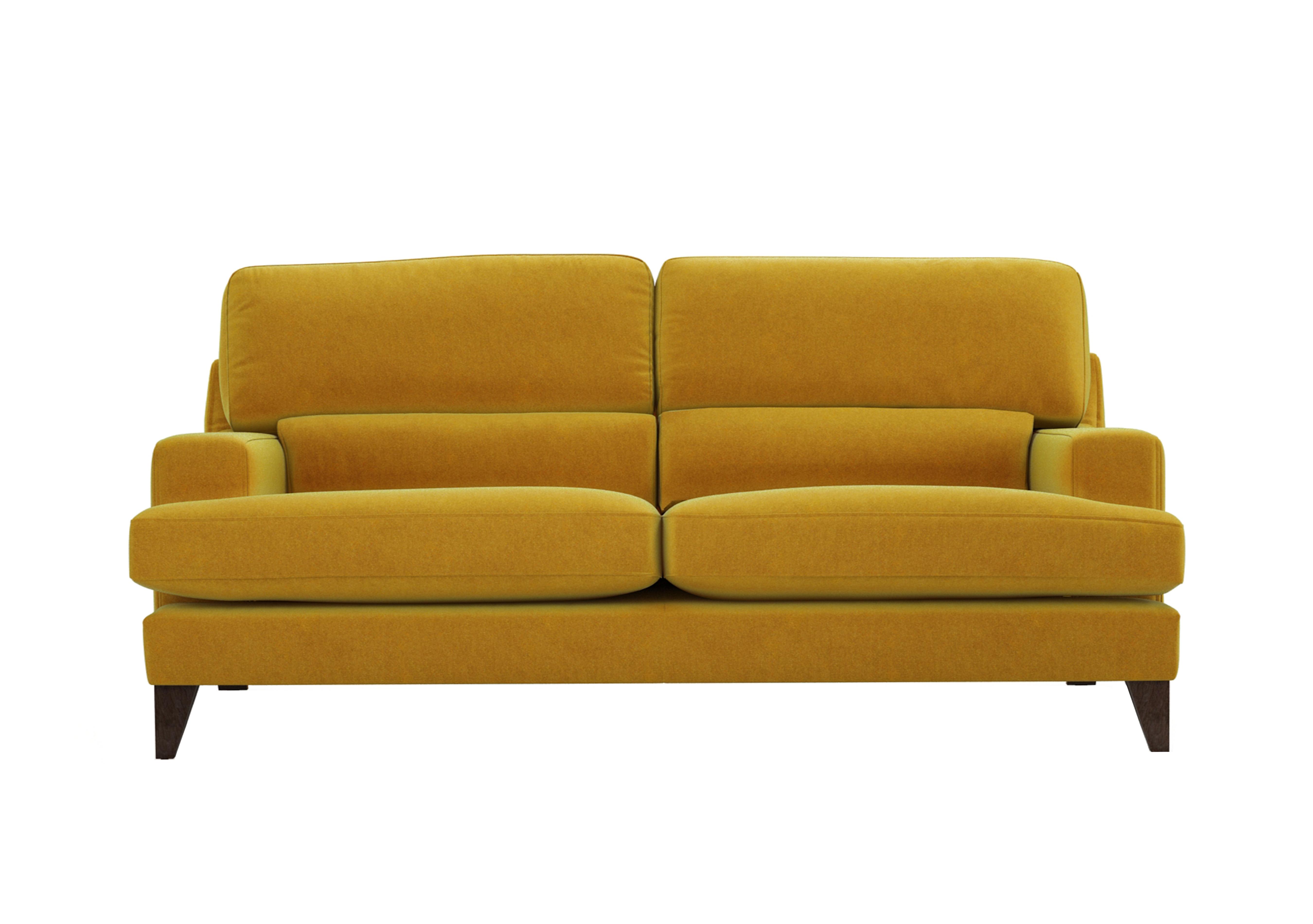 Romilly 3 Seater Fabric Sofa in Gol204 Golden Spice Wa Ft on Furniture Village