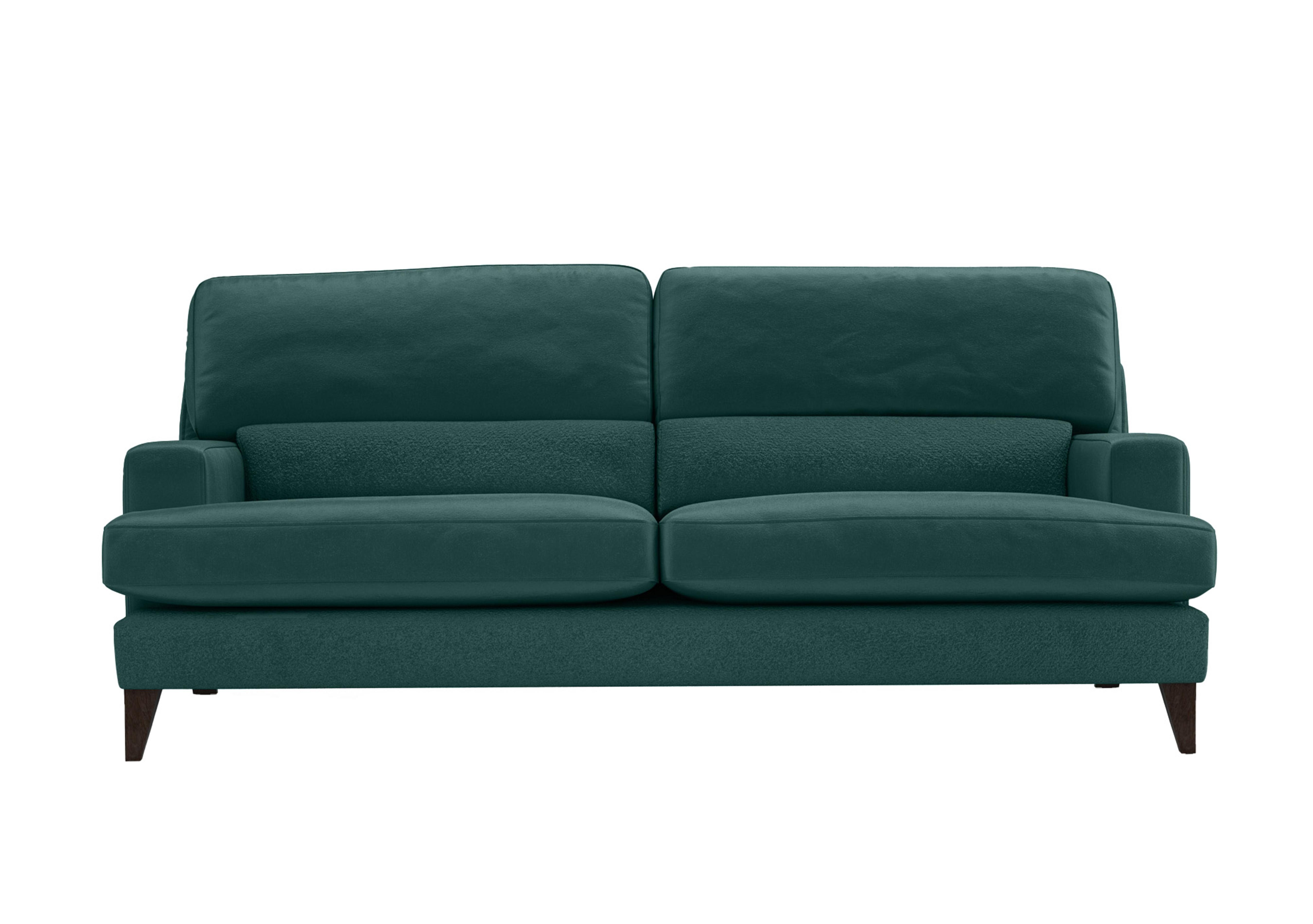 Romilly 4 Seater Fabric Sofa in Eve259 Evening Teal Wa Ft on Furniture Village