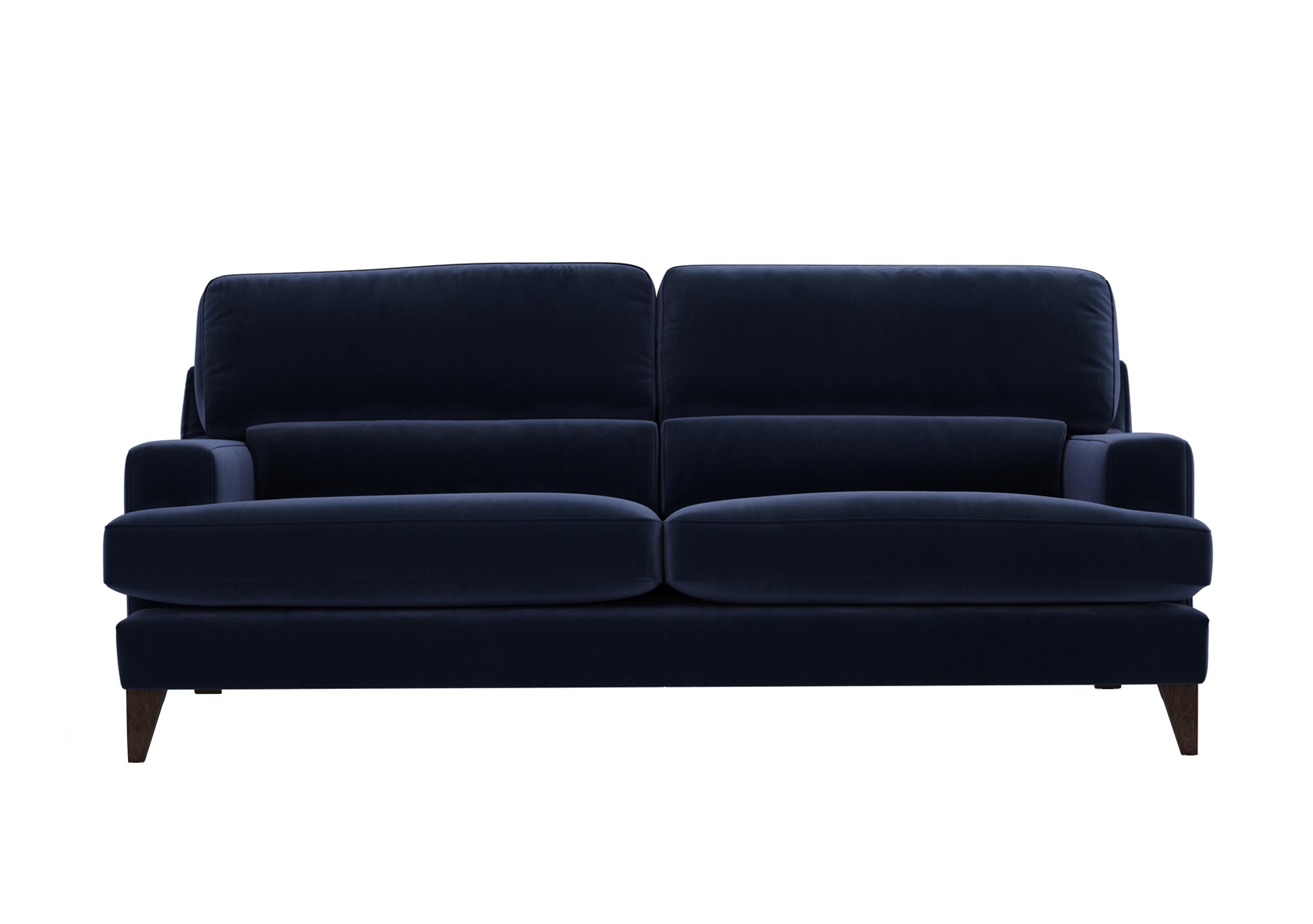 Romilly 4 Seater Fabric Sofa in Mid009 Midnight Indigo Wa Ft on Furniture Village