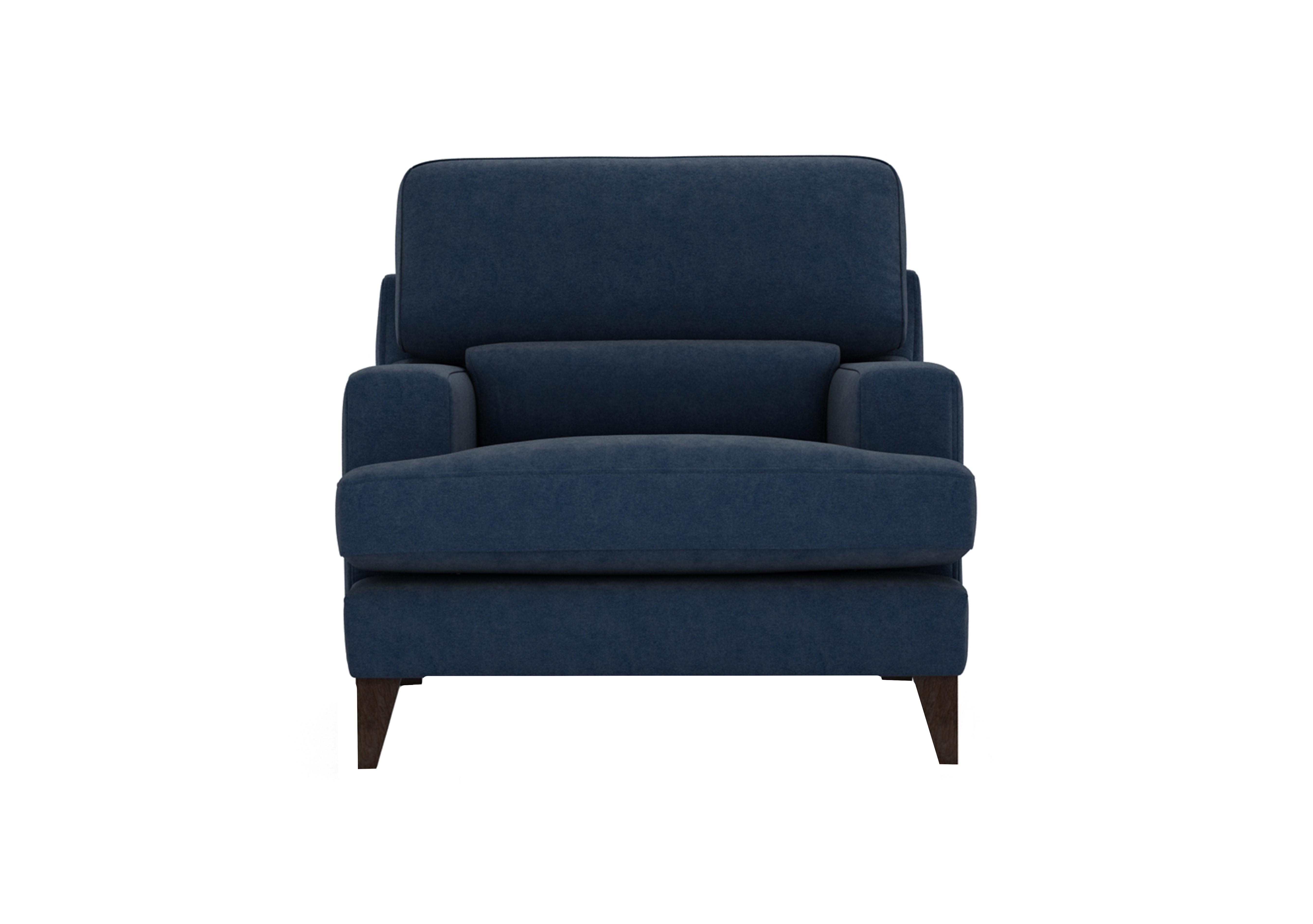 Romilly Fabric Armchair in Dam227 Damson Jam Wa Ft on Furniture Village