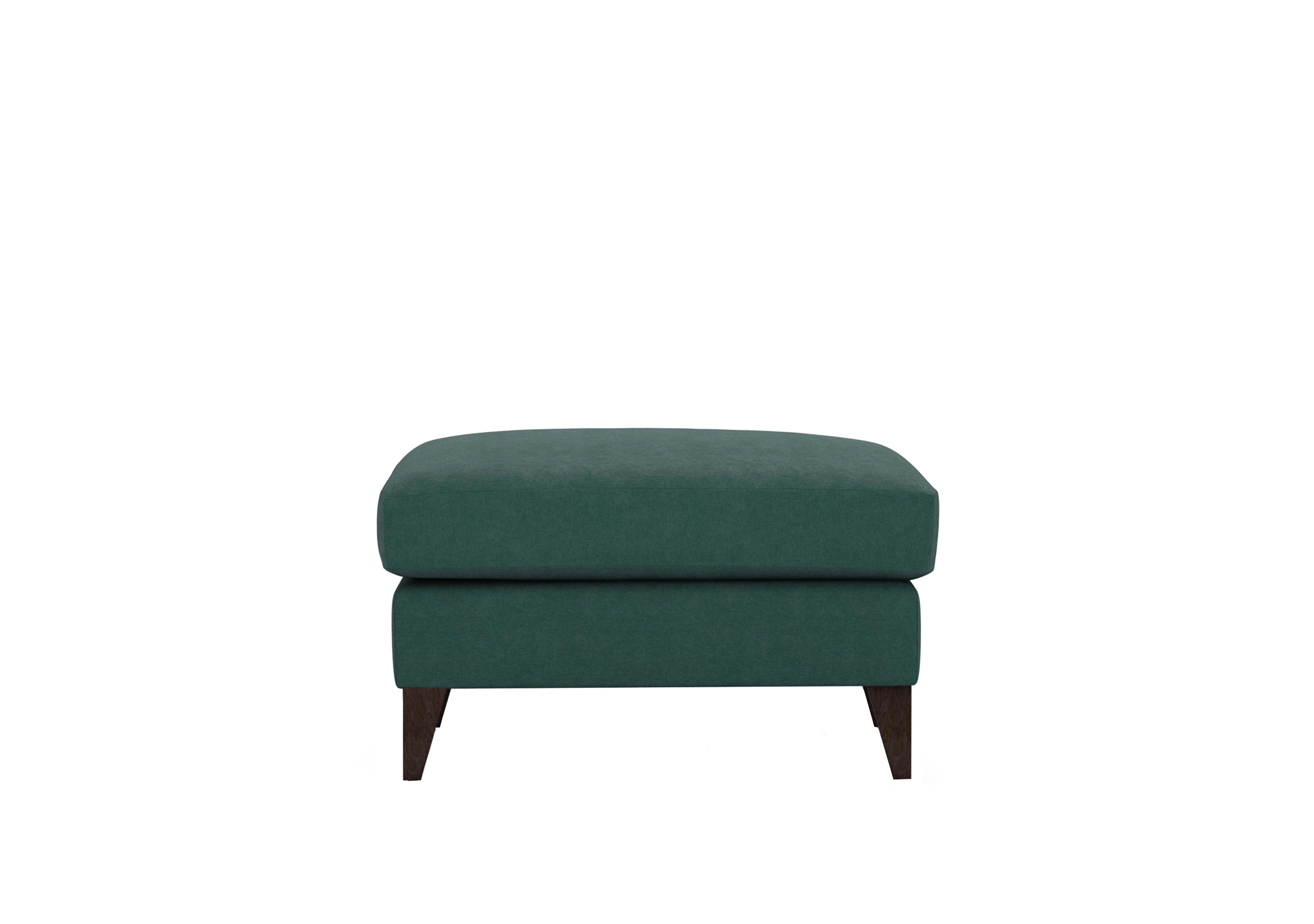 Romilly Fabric Footstool in Cur226 Curly Kale Wa Ft on Furniture Village