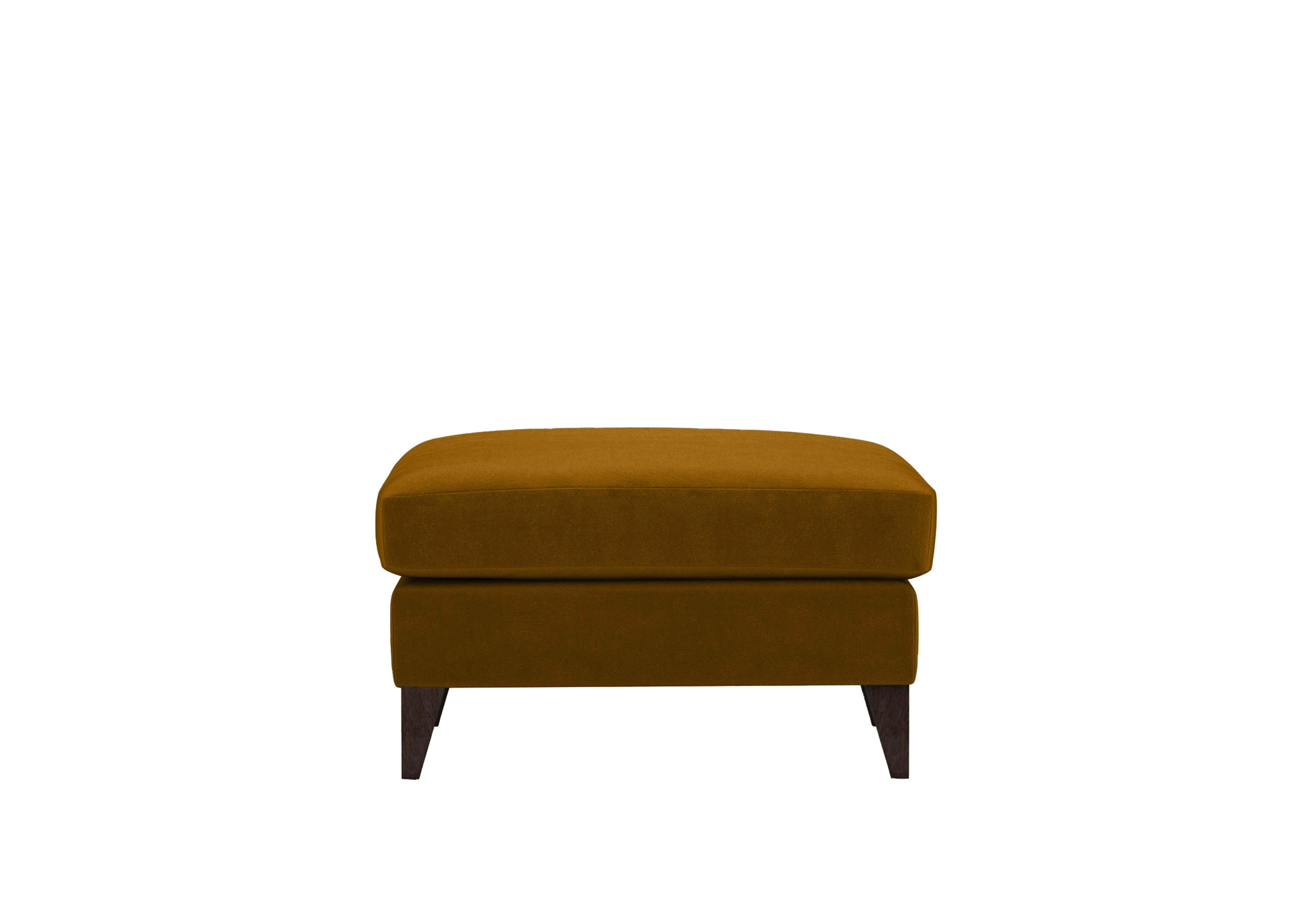 Romilly Fabric Footstool in Hon209 Honey Mustard Wa Ft on Furniture Village