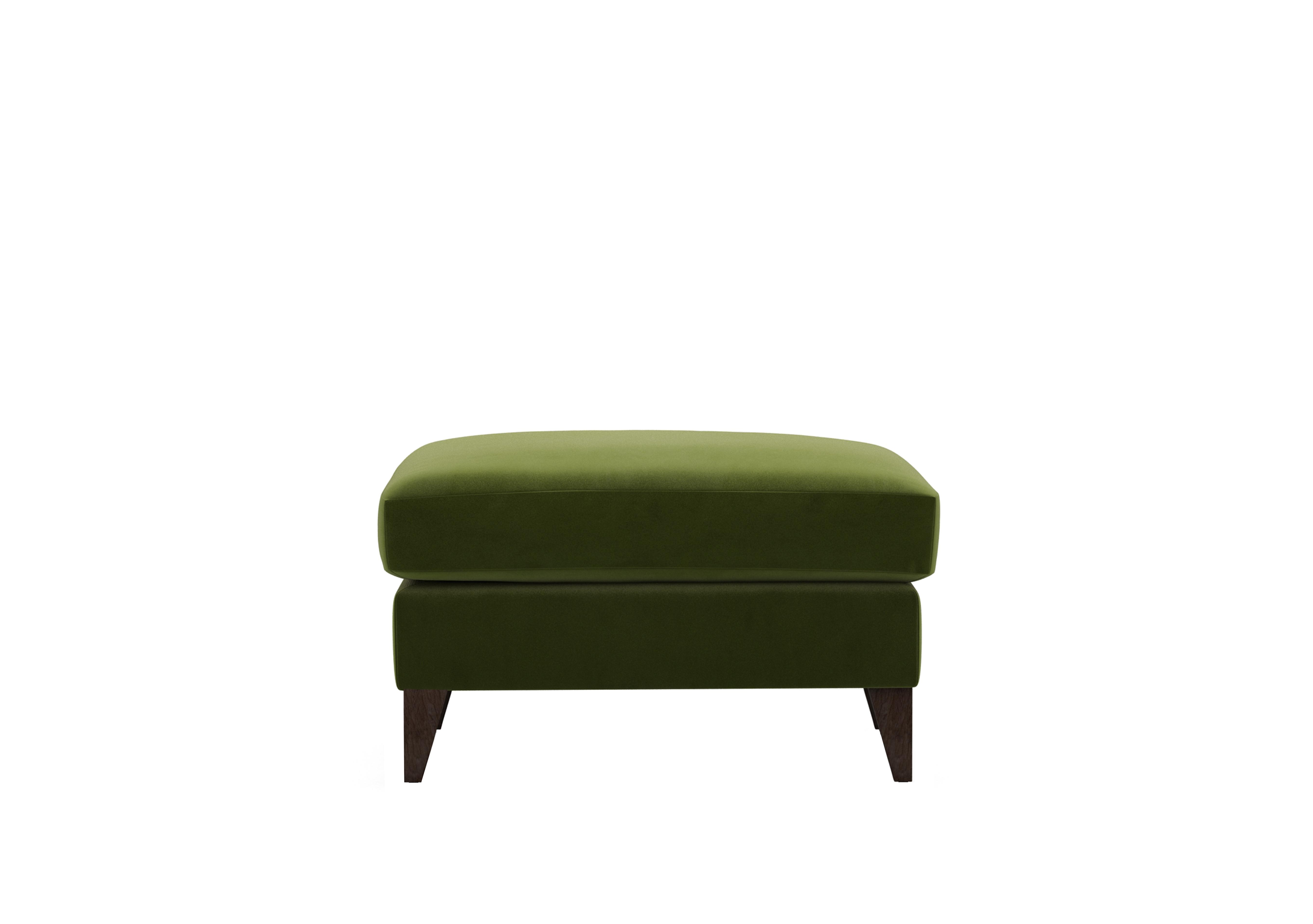 Romilly Fabric Footstool in Woo160 Woodland Moss Wa Ft on Furniture Village