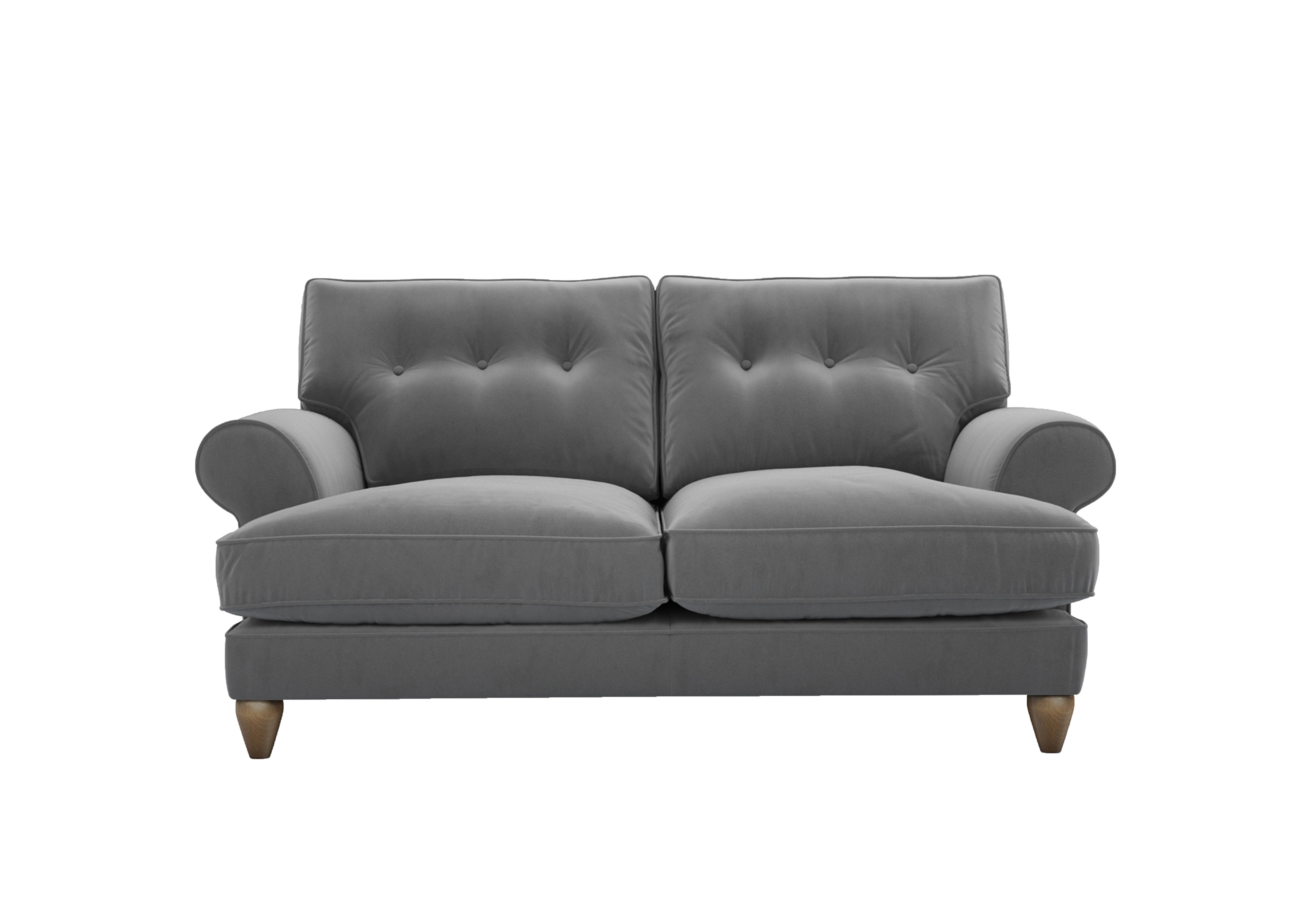 Bronwyn 2.5 Seater Fabric Classic Back Sofa in Koa002 Koala Cub on Furniture Village