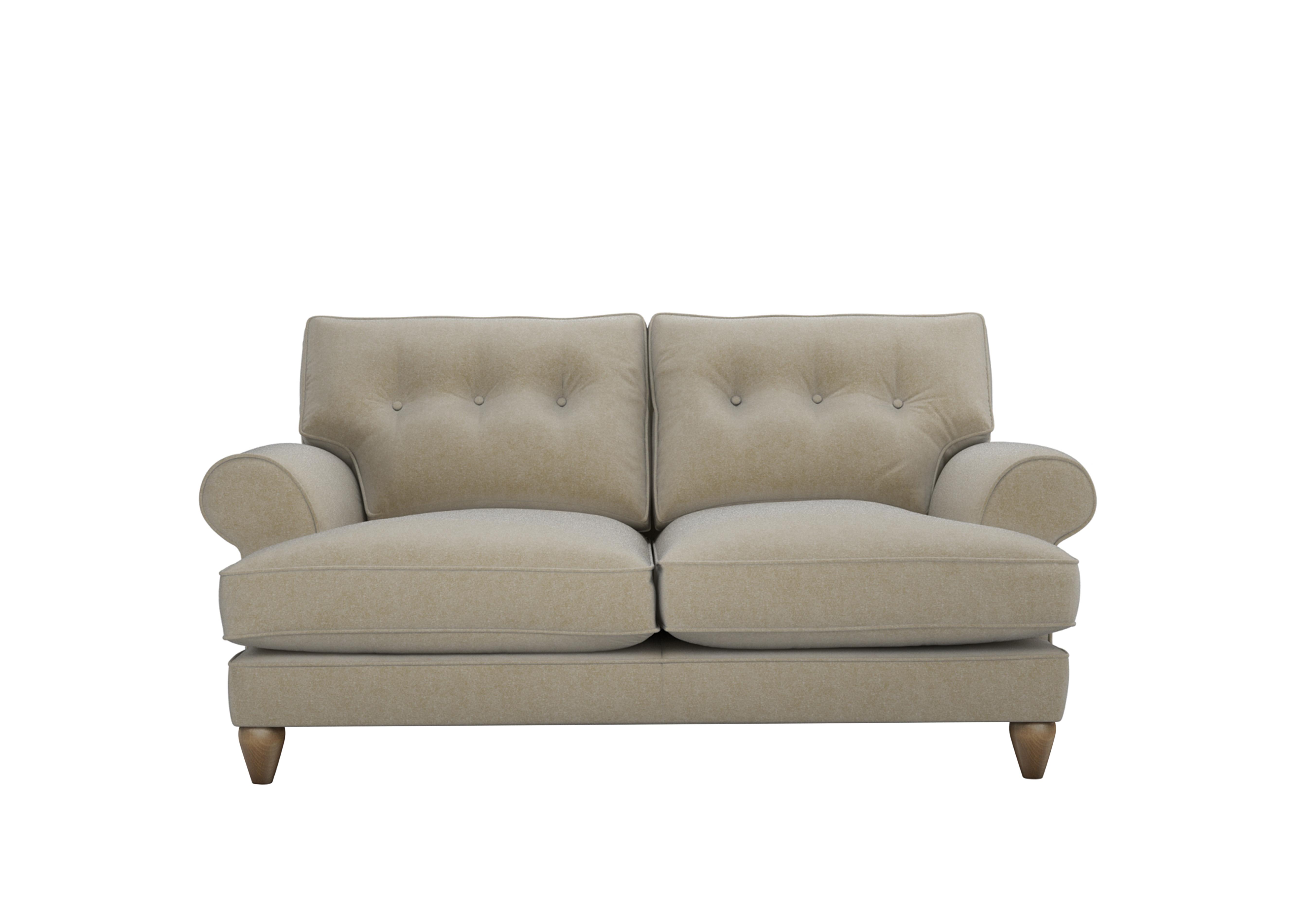 Bronwyn 2.5 Seater Fabric Classic Back Sofa in Qui193 Quiet Fawn on Furniture Village