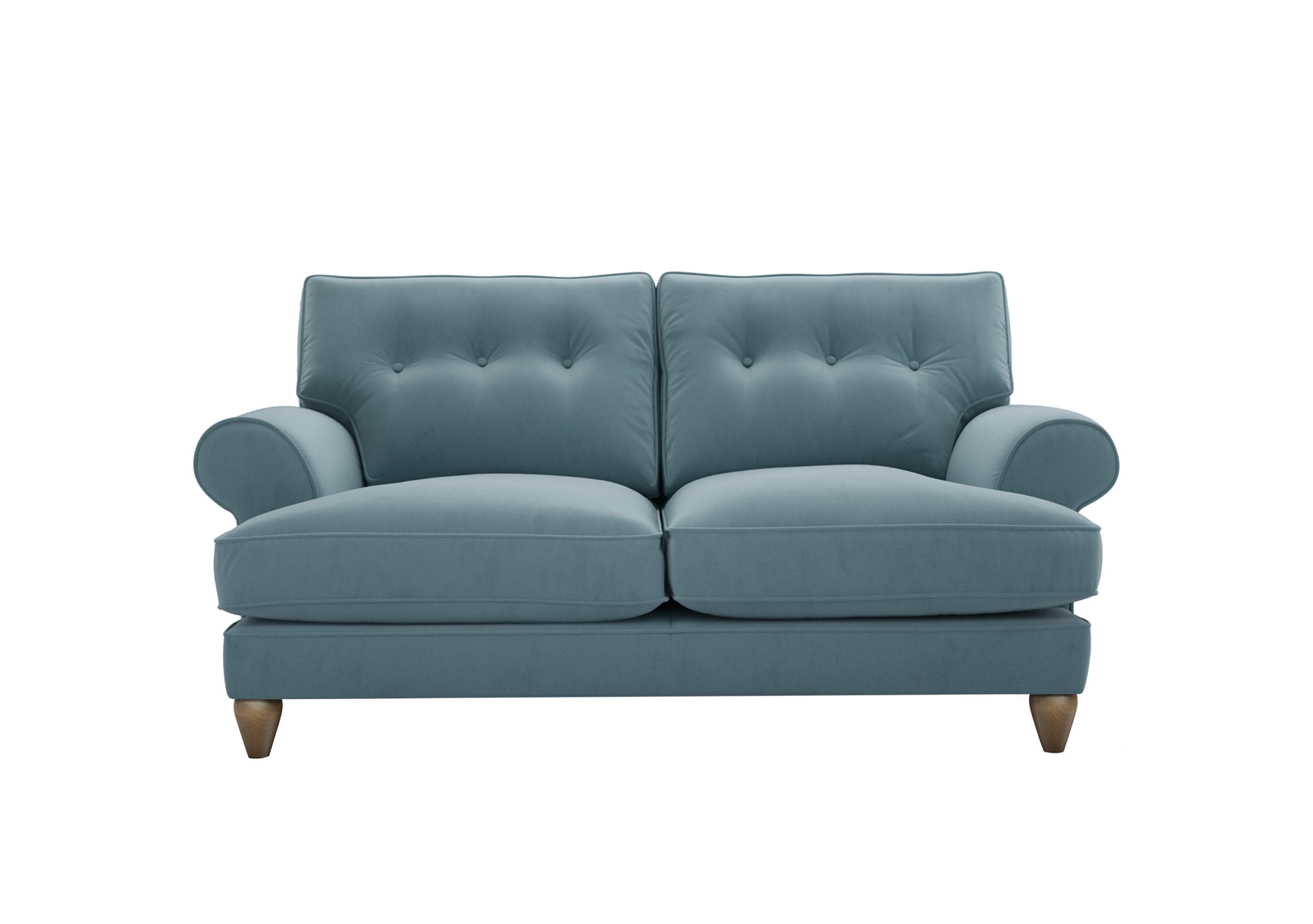 Bronwyn 2.5 Seater Fabric Classic Back Sofa in Sha252 Shallow Puddle on Furniture Village