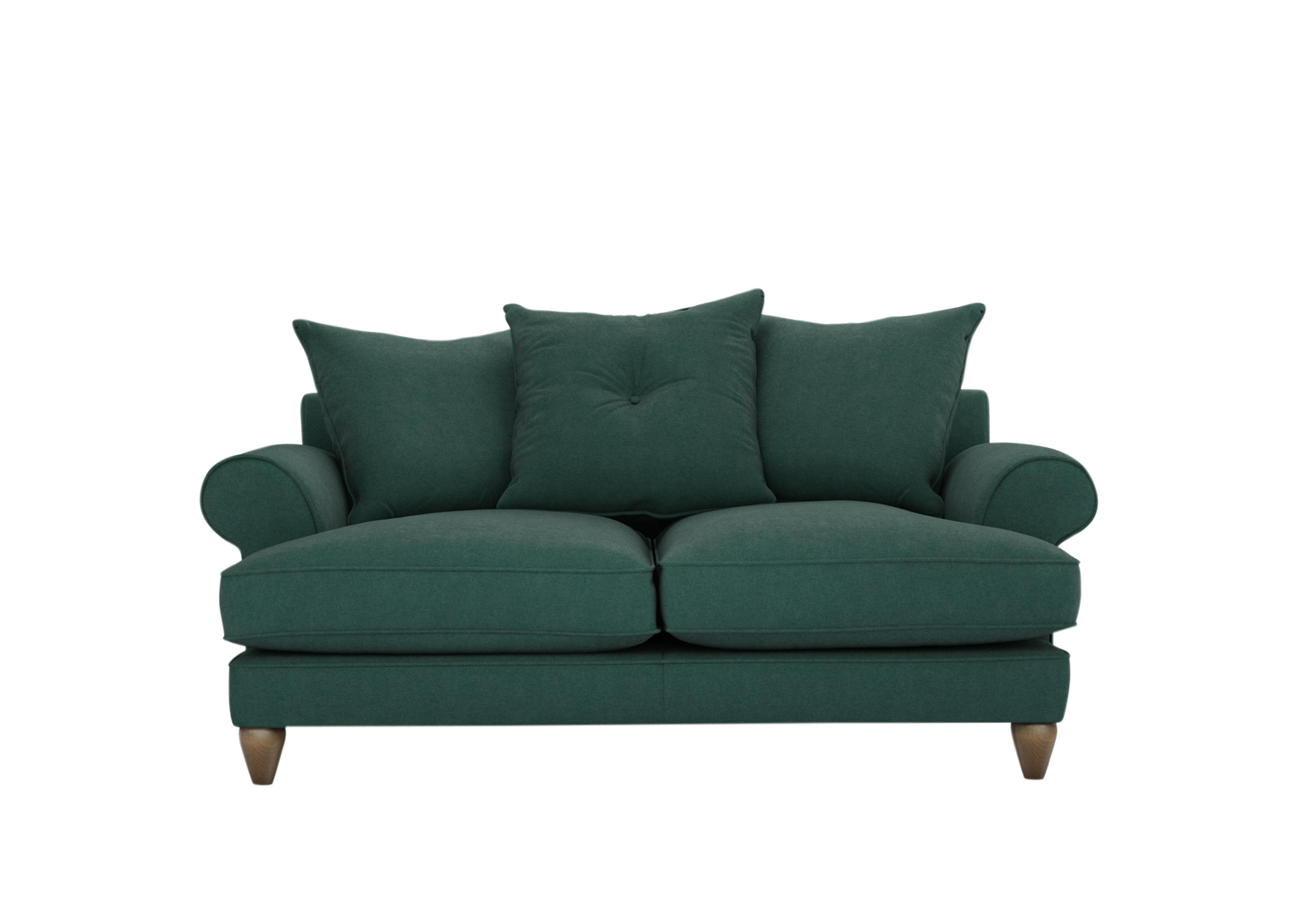Bronwyn 2.5 Seater Fabric Scatter Back Sofa in Cur226 Curly Kale on Furniture Village