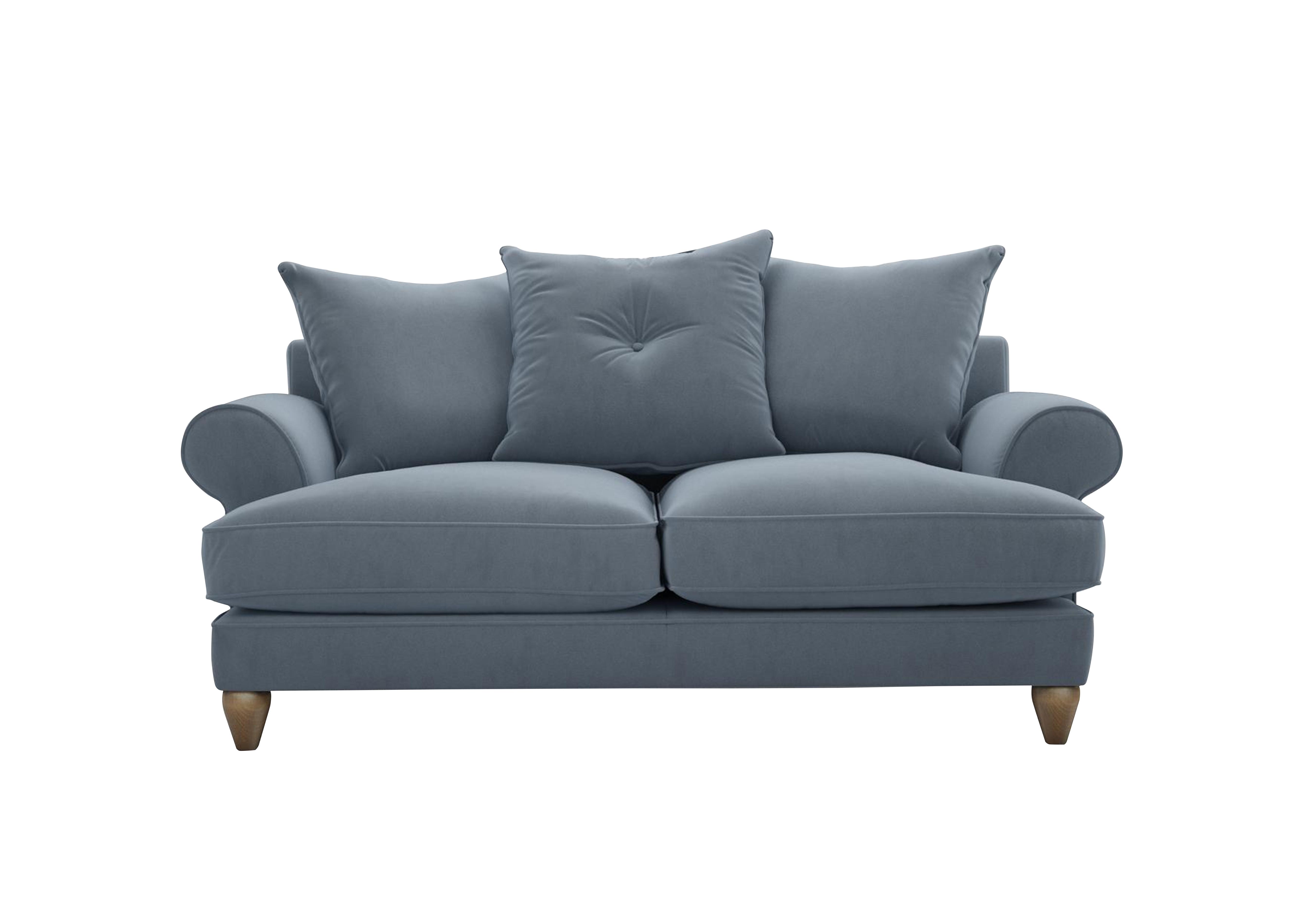 Bronwyn 2.5 Seater Fabric Scatter Back Sofa in Sha252 Shallow Puddle on Furniture Village