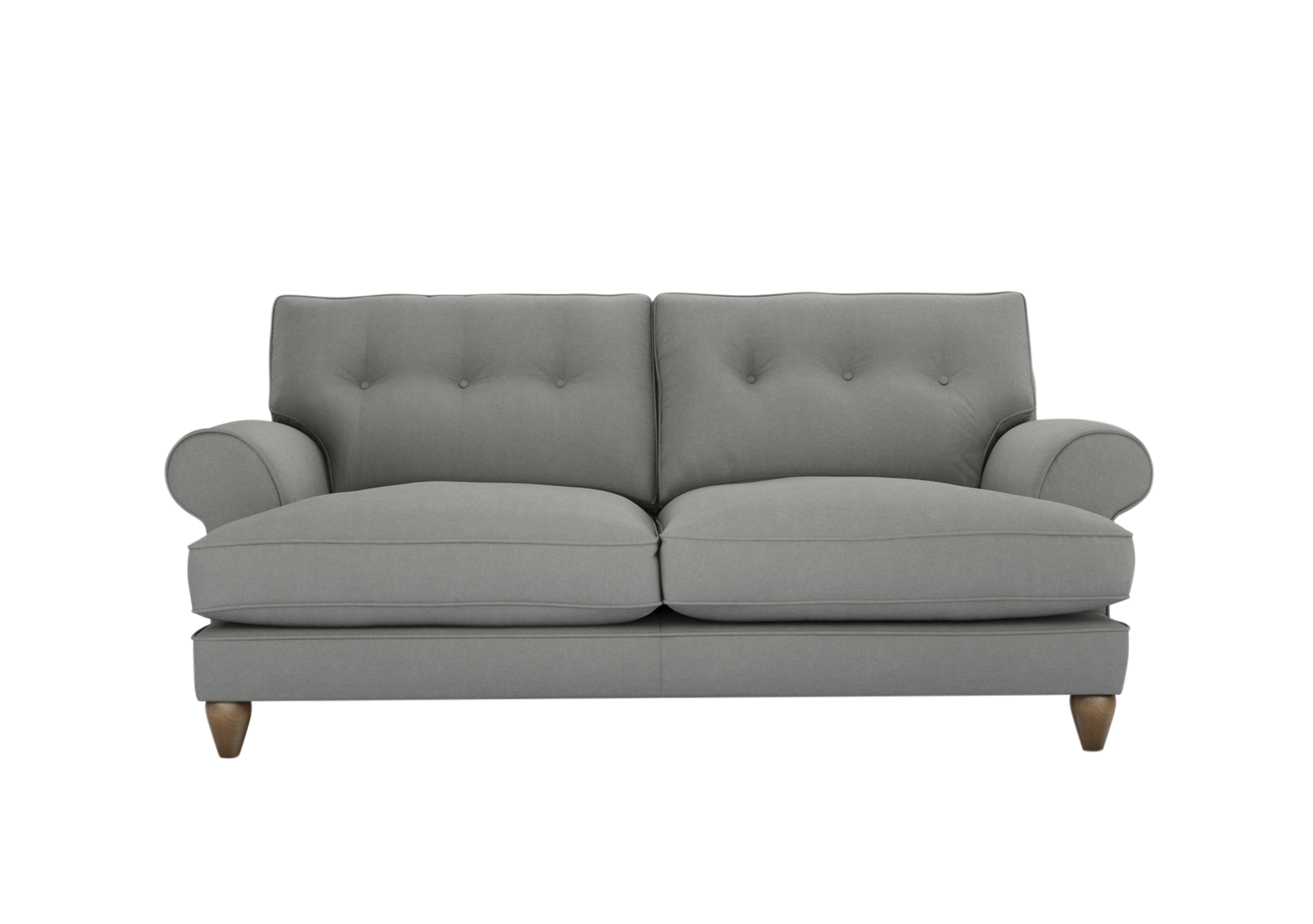 Bronwyn 3 Seater Fabric Classic Back Sofa in Ear228 Earl Grey on Furniture Village
