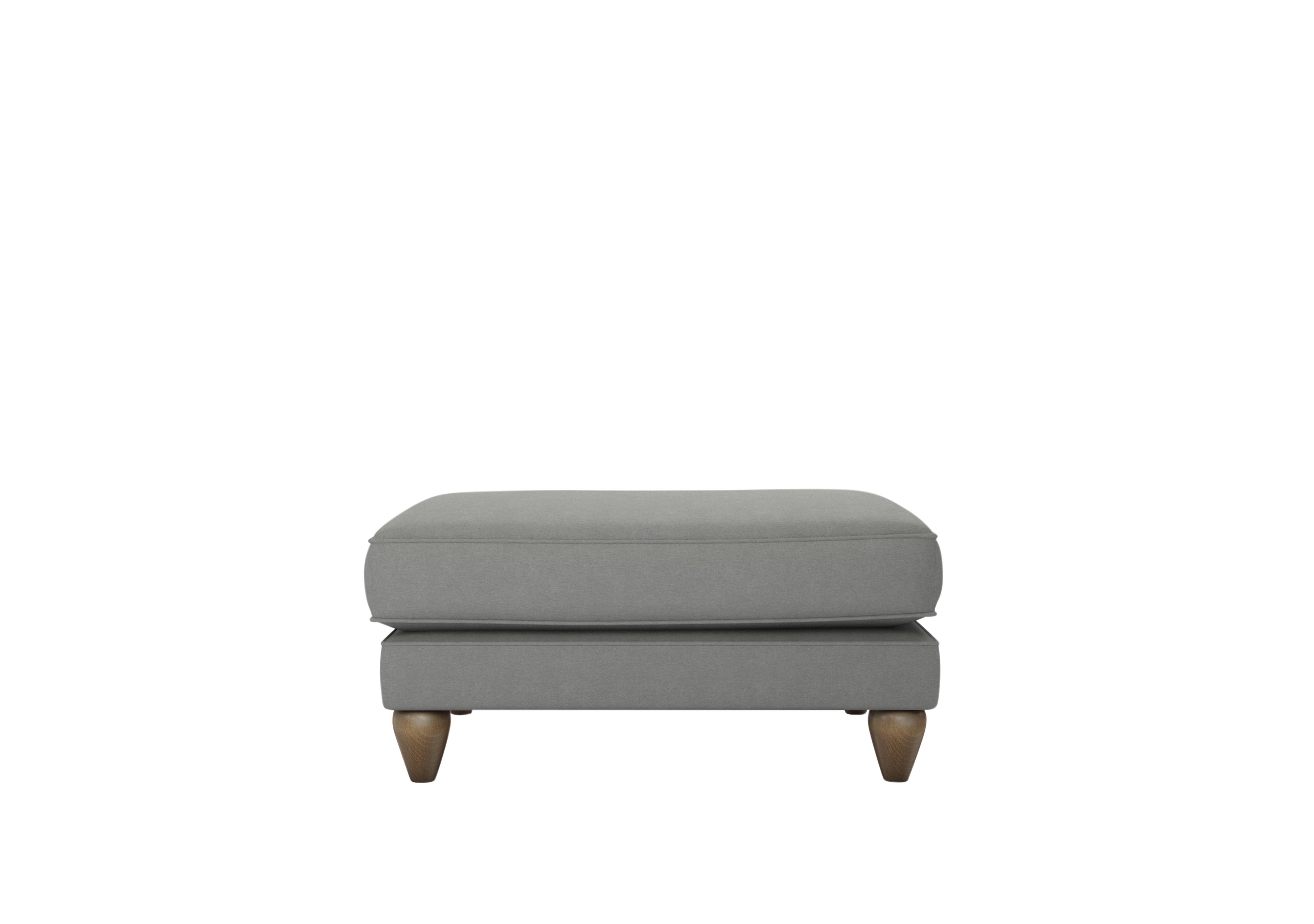 Bronwyn Fabric Footstool in Ear228 Earl Grey on Furniture Village
