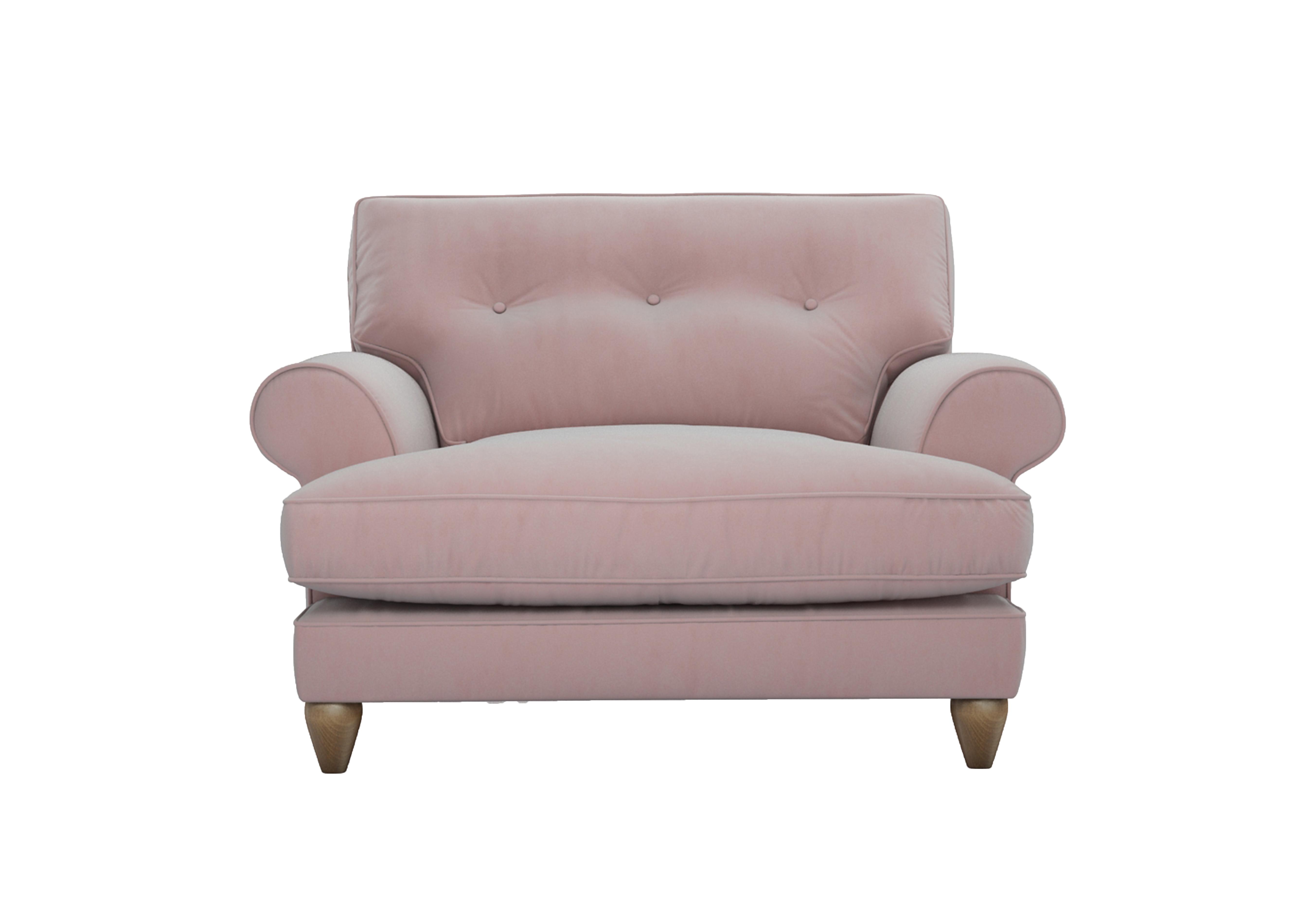 Bronwyn Fabric Classic Back Snuggler in Cot256 Cotton Candy on Furniture Village