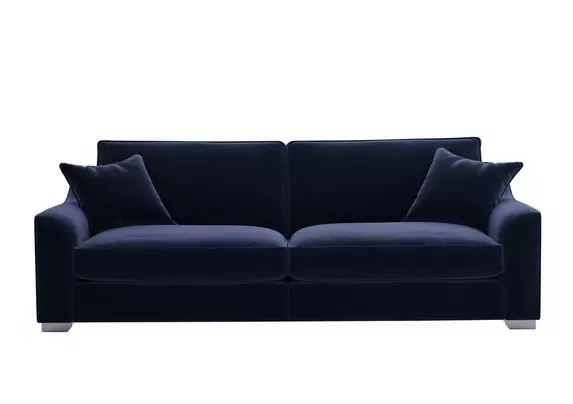Isobel 4 Seater Fabric Sofa The Lounge Co. Furniture Village