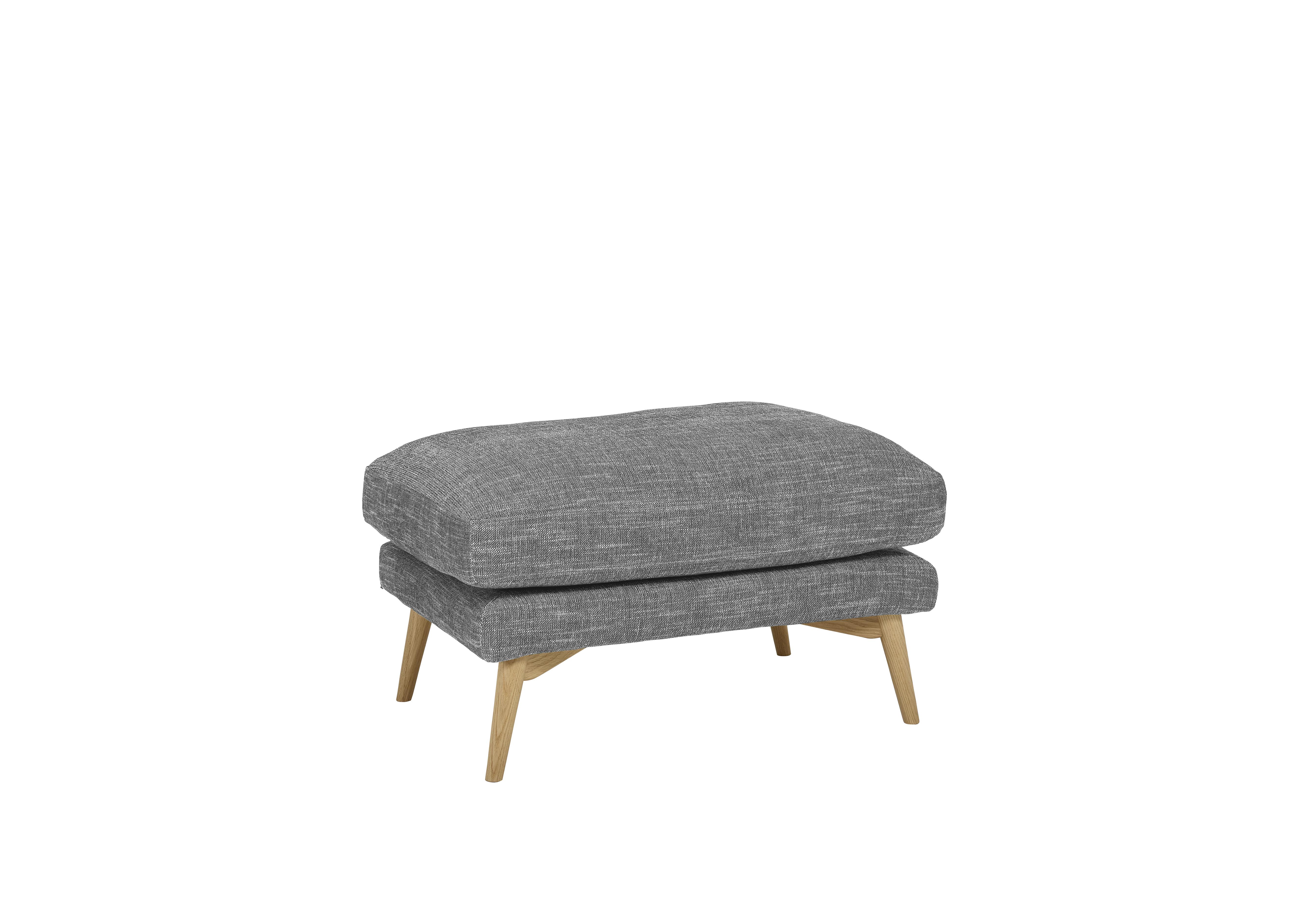 Bellaria Fabric Footstool in T249 Cm Legs on Furniture Village