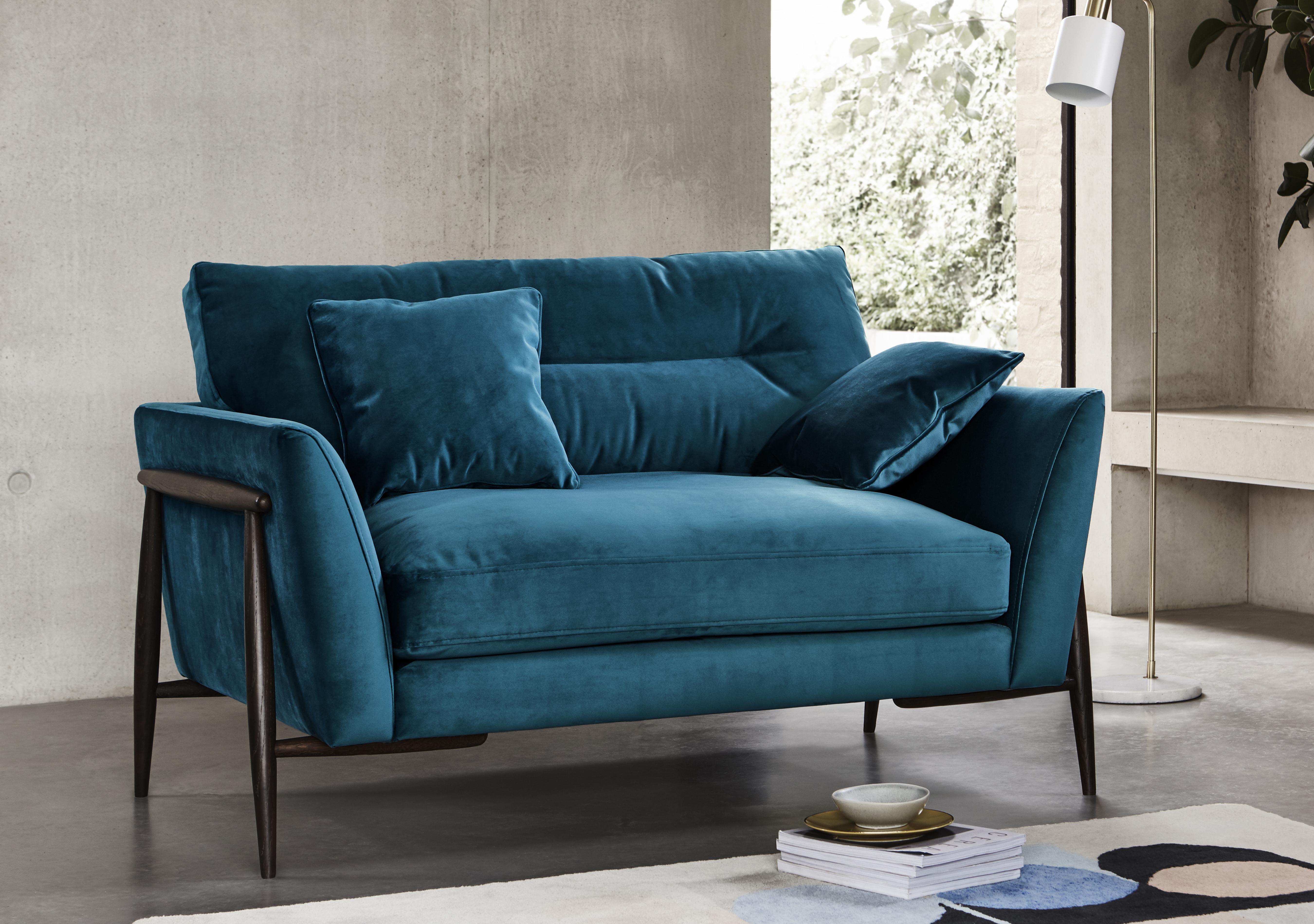 Bellaria Fabric Snuggler in  on Furniture Village