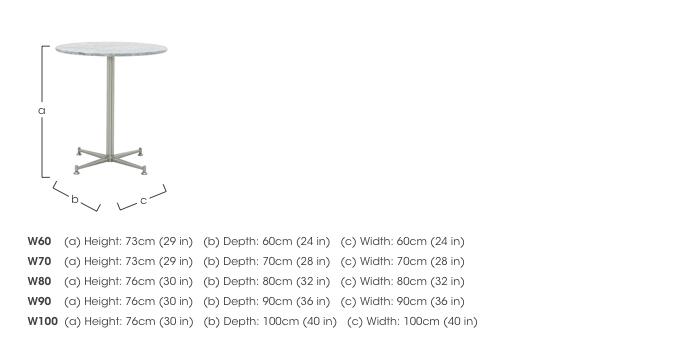 Cortina Round Dining Table in  on Furniture Village