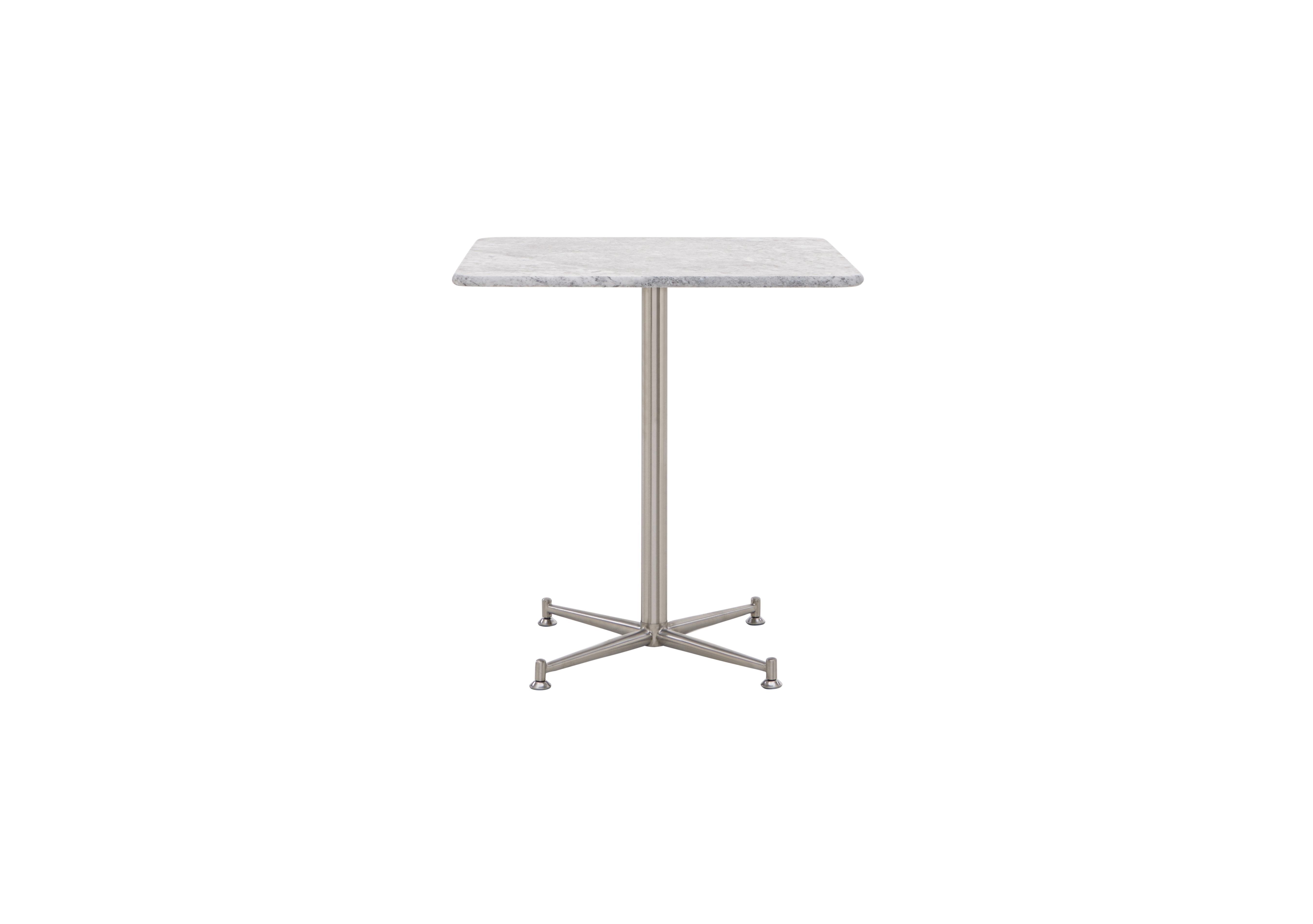 Cortina Square Dining Table in Carrara Marble on Furniture Village