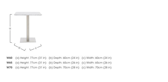 Helsinki Square Dining Table in  on Furniture Village
