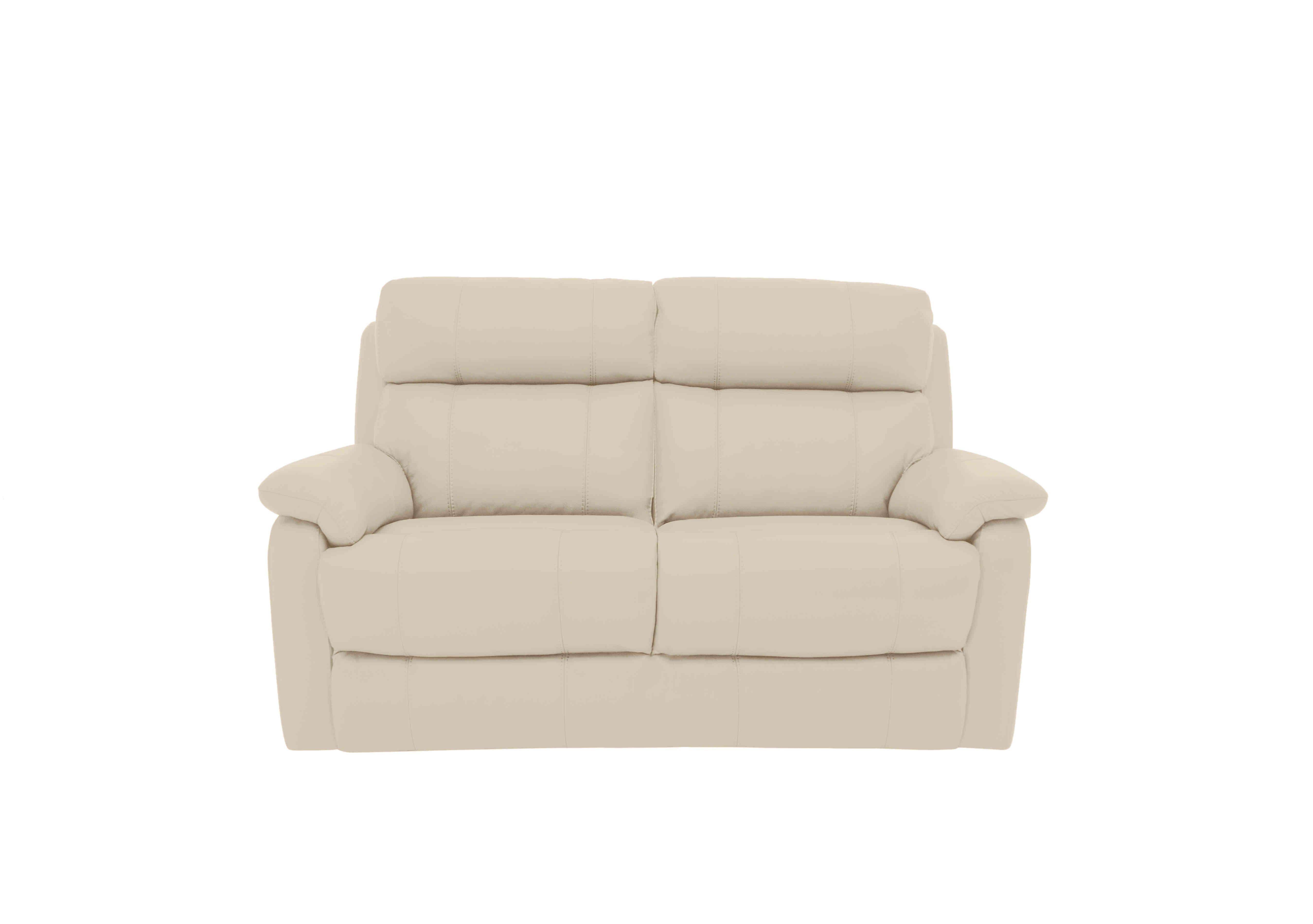 Relax Station Komodo 2 Seater Leather Sofa in Bv-862c Bisque on Furniture Village
