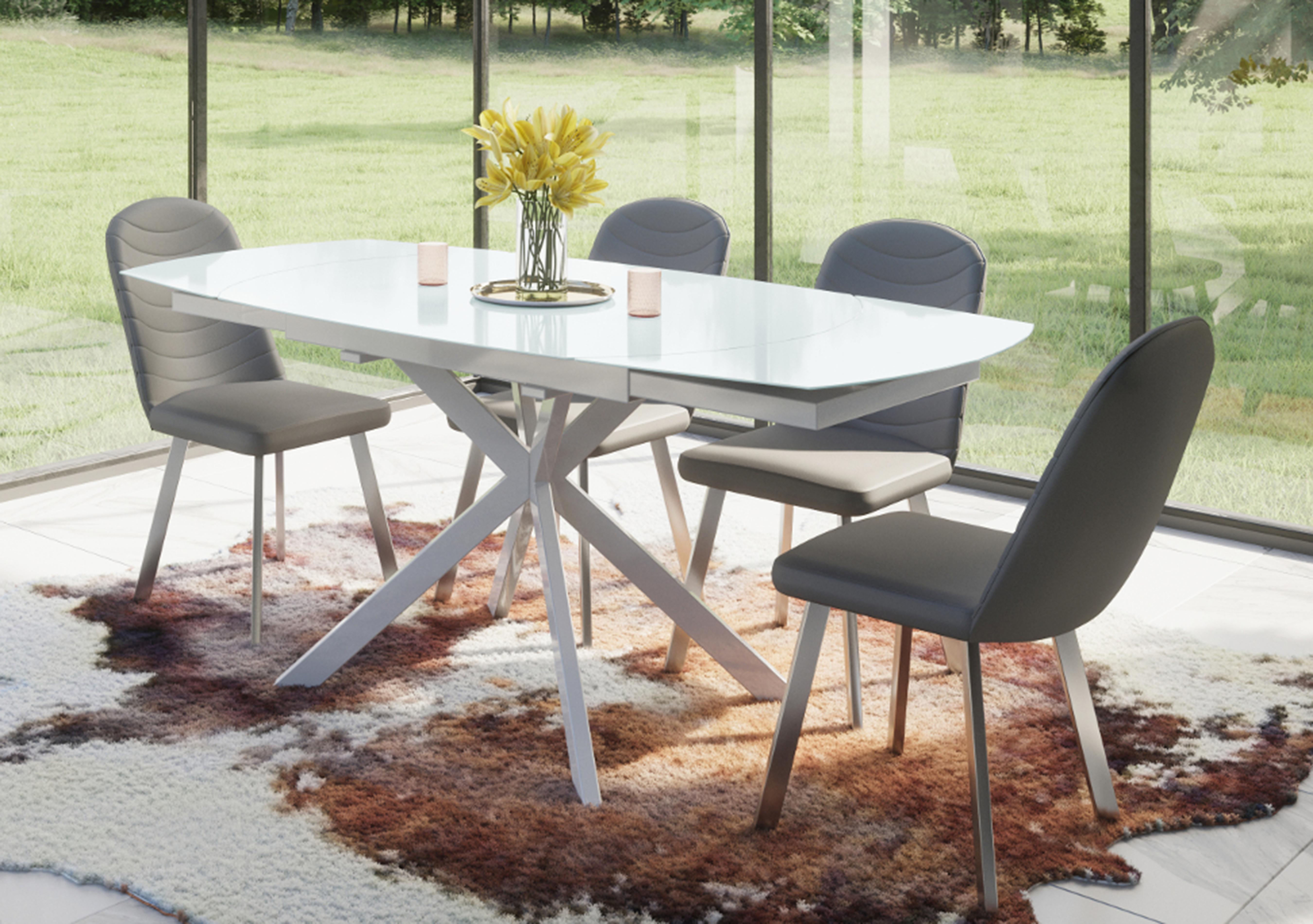 Wizard Extending Dining Table and 4 Chairs in  on Furniture Village