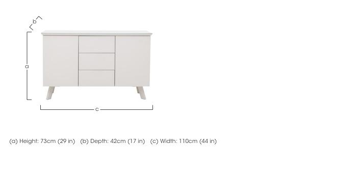 Wizard Small Sideboard in  on Furniture Village
