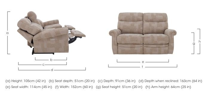 Avon 2 Seater Fabric Sofa in  on Furniture Village