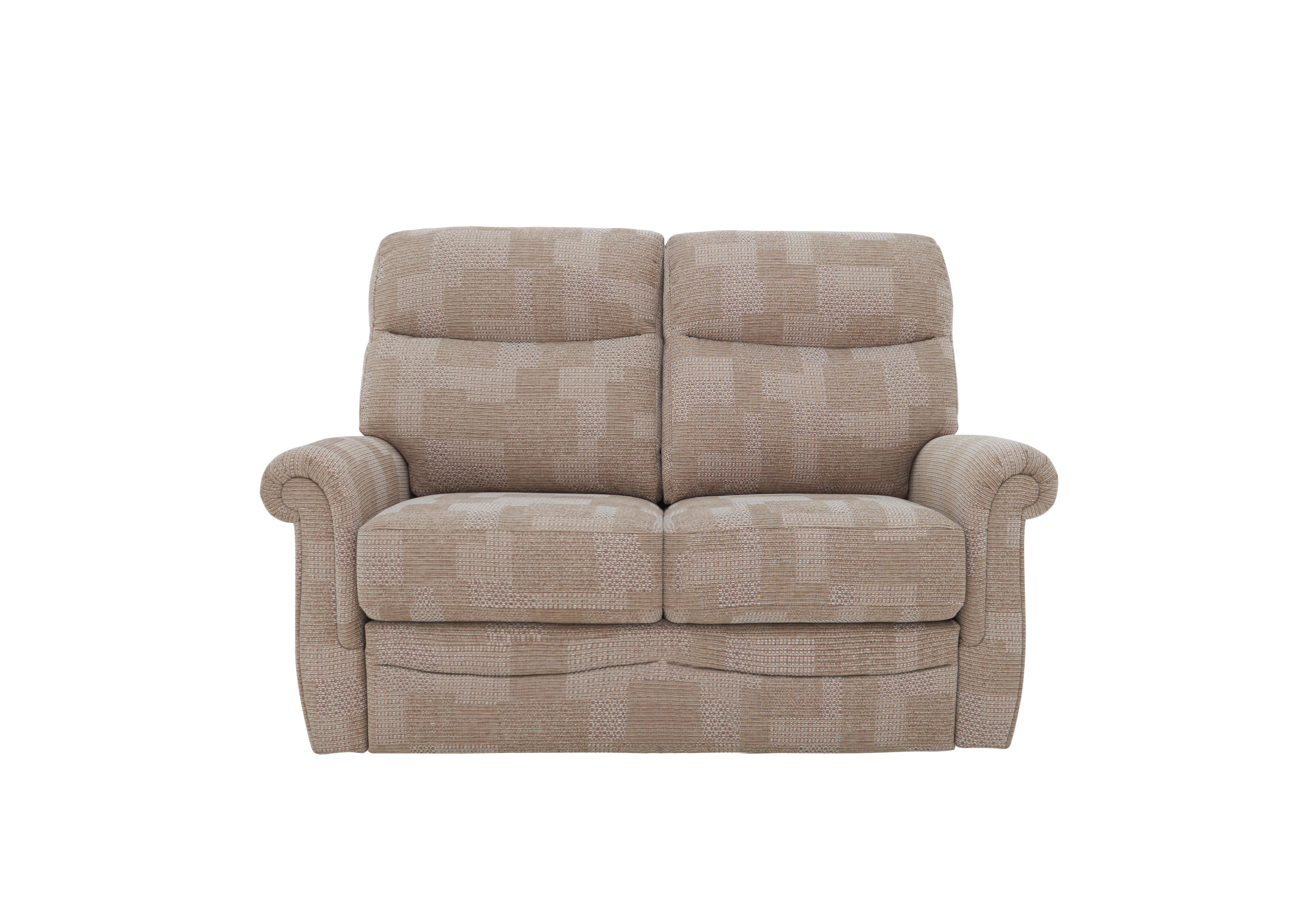Avon Small 2 Seater Fabric Sofa in A800 Faro Sand on Furniture Village
